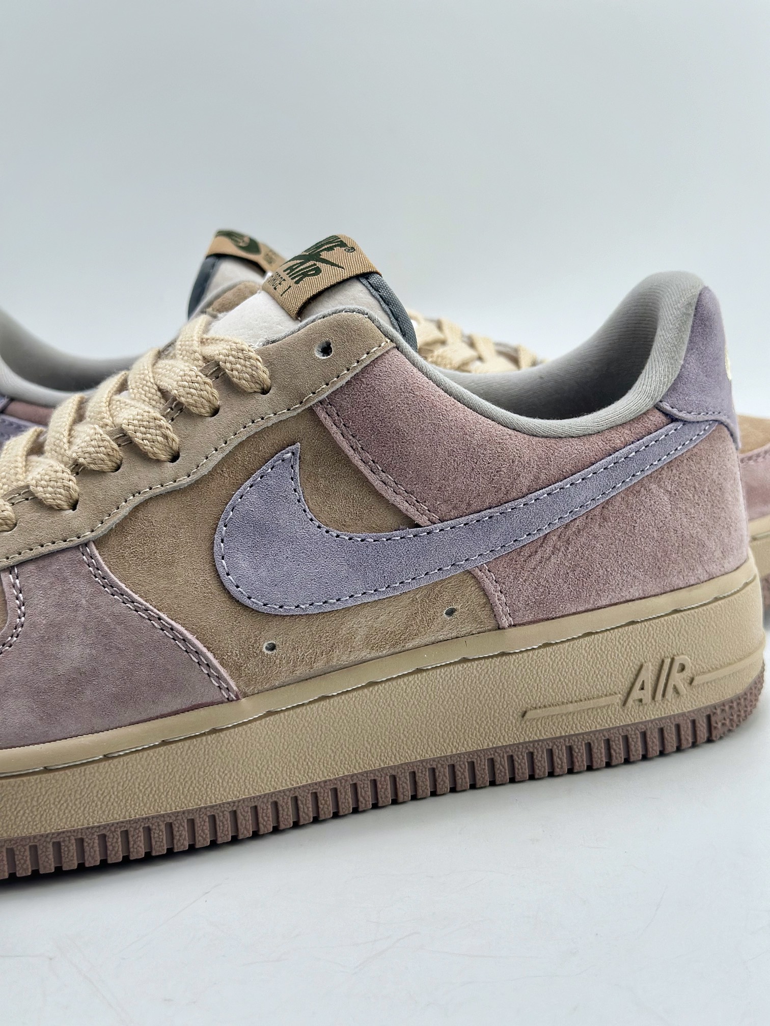 Nike Air Force 1 Low 07 Purple Gold Suede ZB2121-103