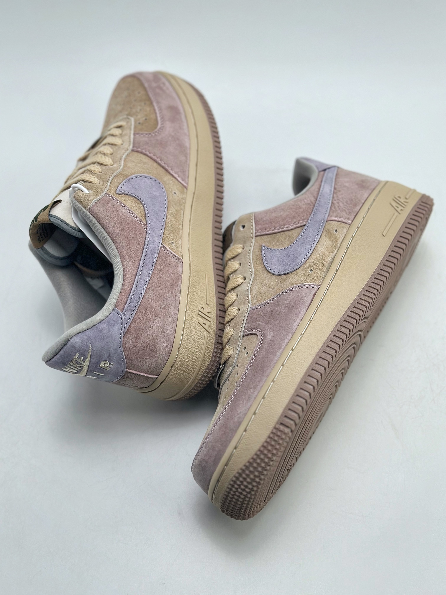 Nike Air Force 1 Low 07 Purple Gold Suede ZB2121-103