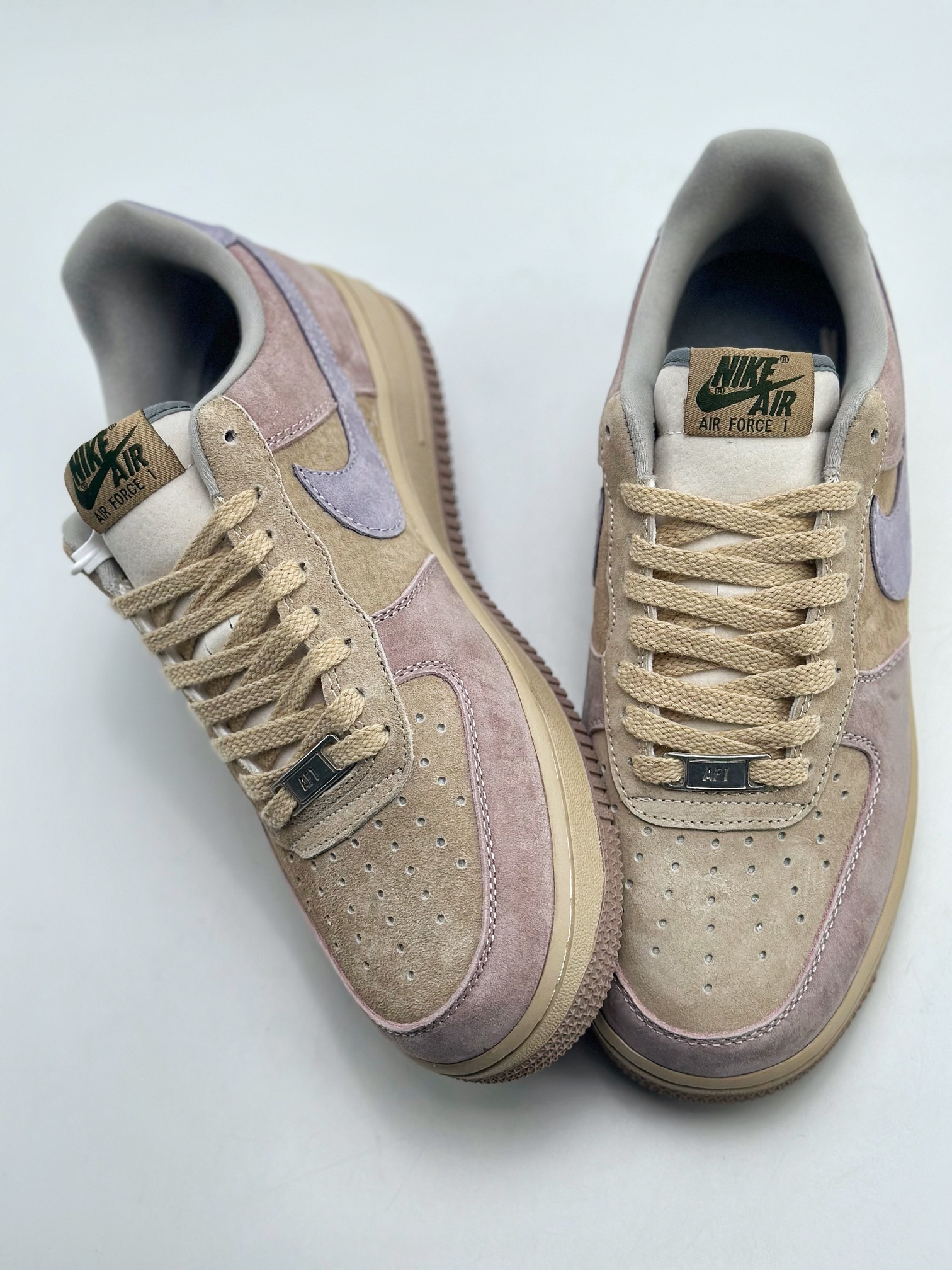 Nike Air Force 1 Low 07 Purple Gold Suede ZB2121-103