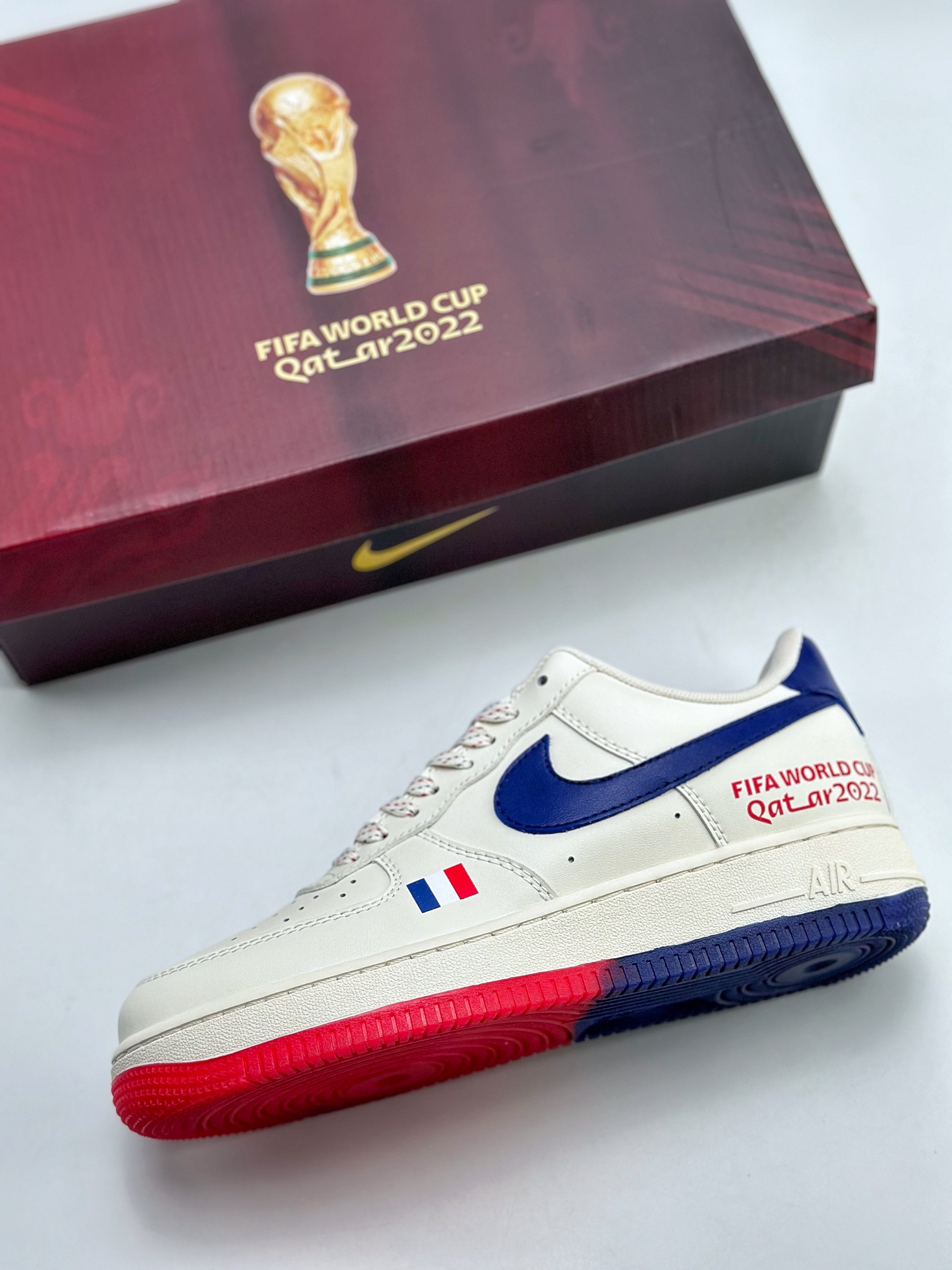 Nike Air Force 1 Low 07 French super running Mbappe DQ7658-300