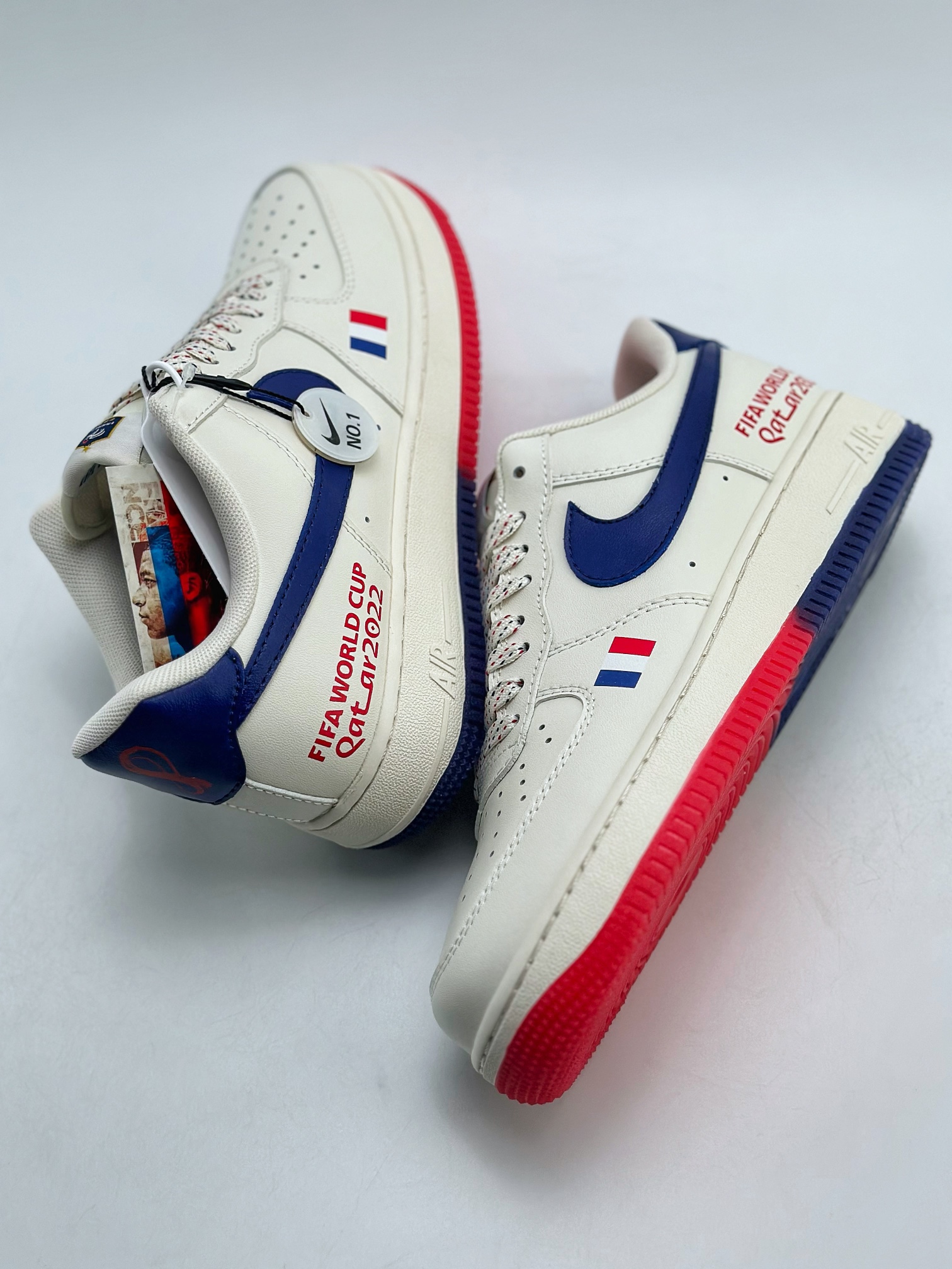 Nike Air Force 1 Low 07 French super running Mbappe DQ7658-300