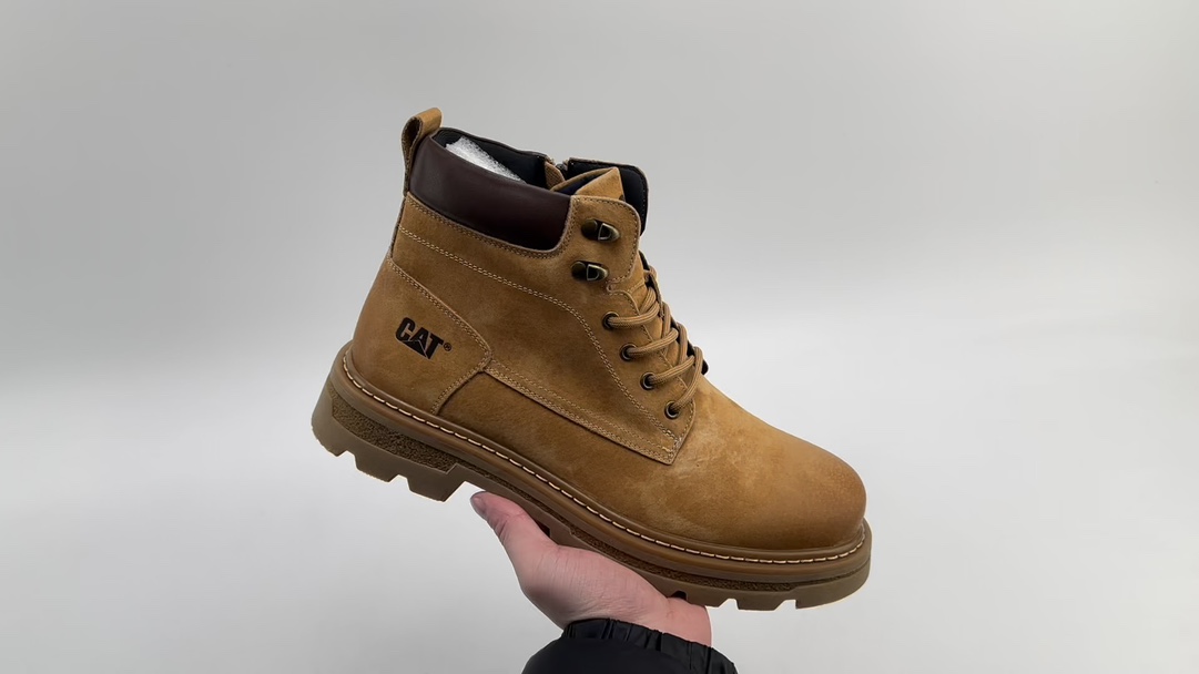 CAT Luxury Designer Leather Shoe crafted with hand-finished materials