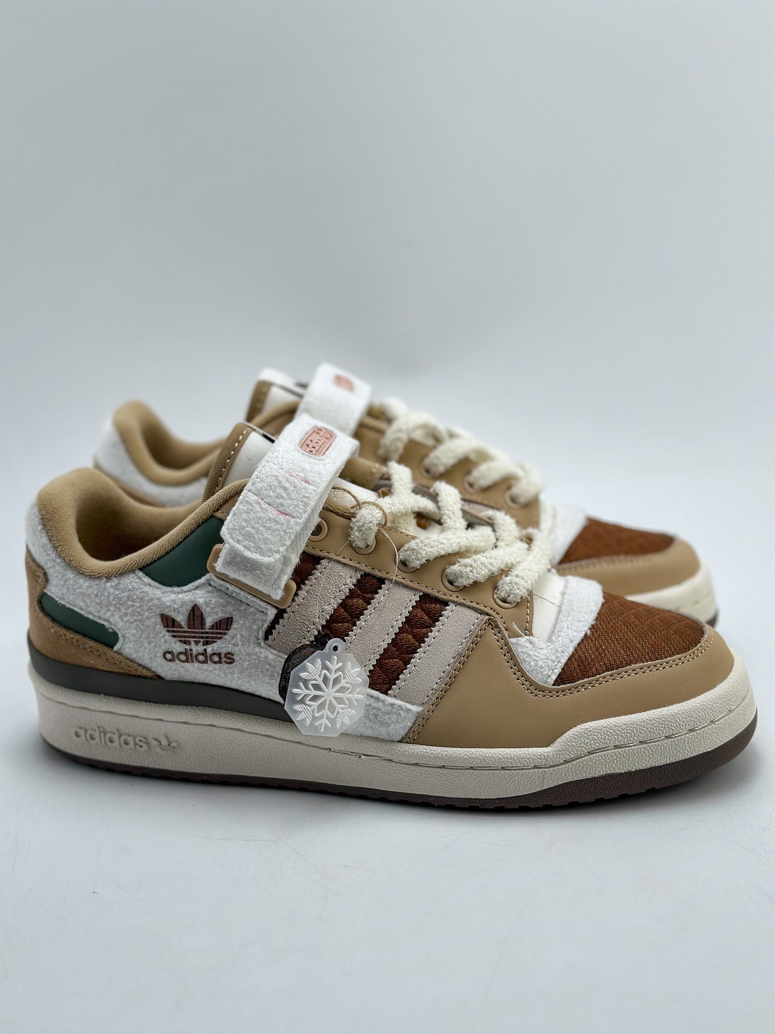 Overseas channel version original box original label Adidas Forum Low CL clover low top IF38846