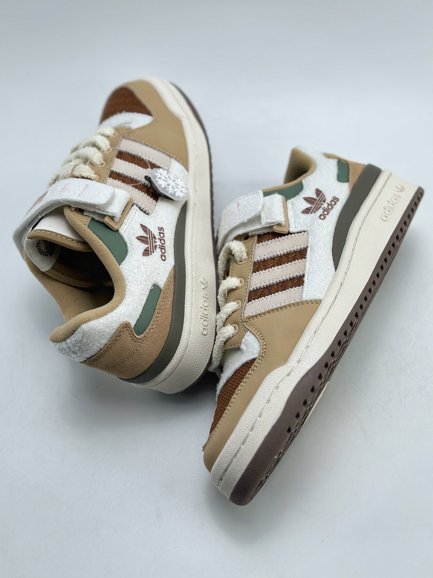 Overseas channel version original box original label Adidas Forum Low CL clover low top IF38846