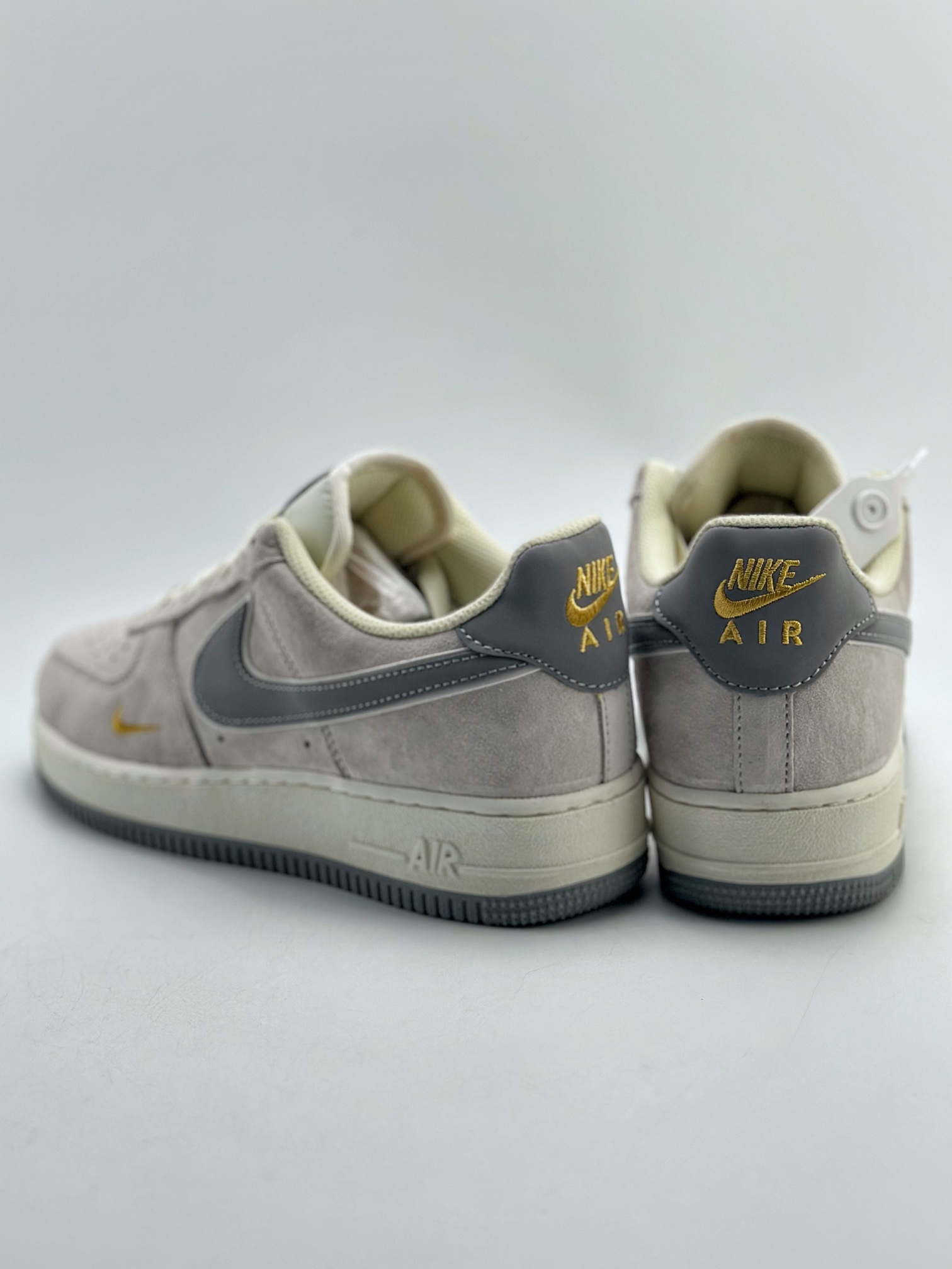 Nike Air Force 1 Low 07 Grey Suede Hook KK5636-610