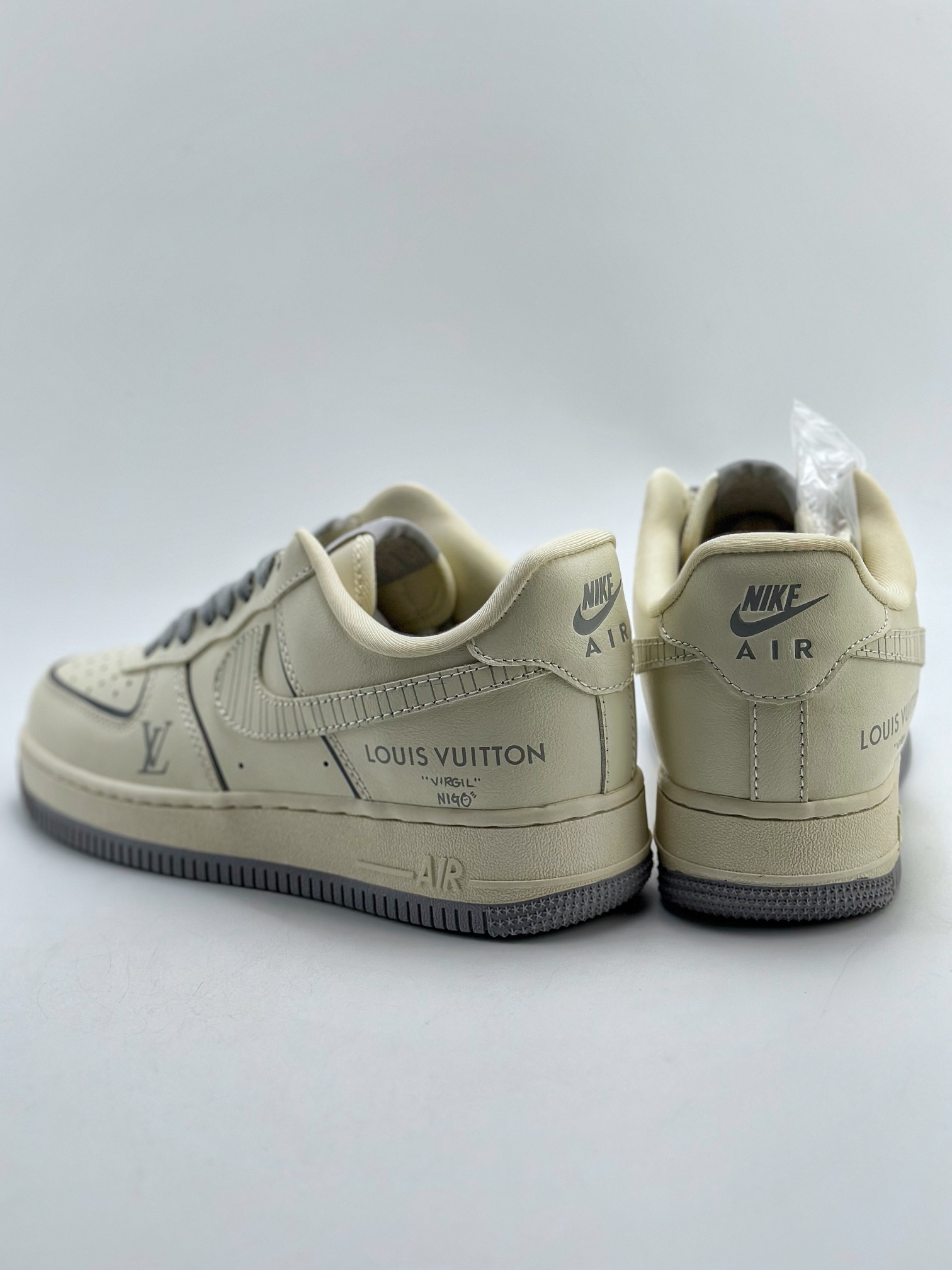 200 Nike Air Force 1 Low 07 x Louis Vuitton 白灰 CT3228-200