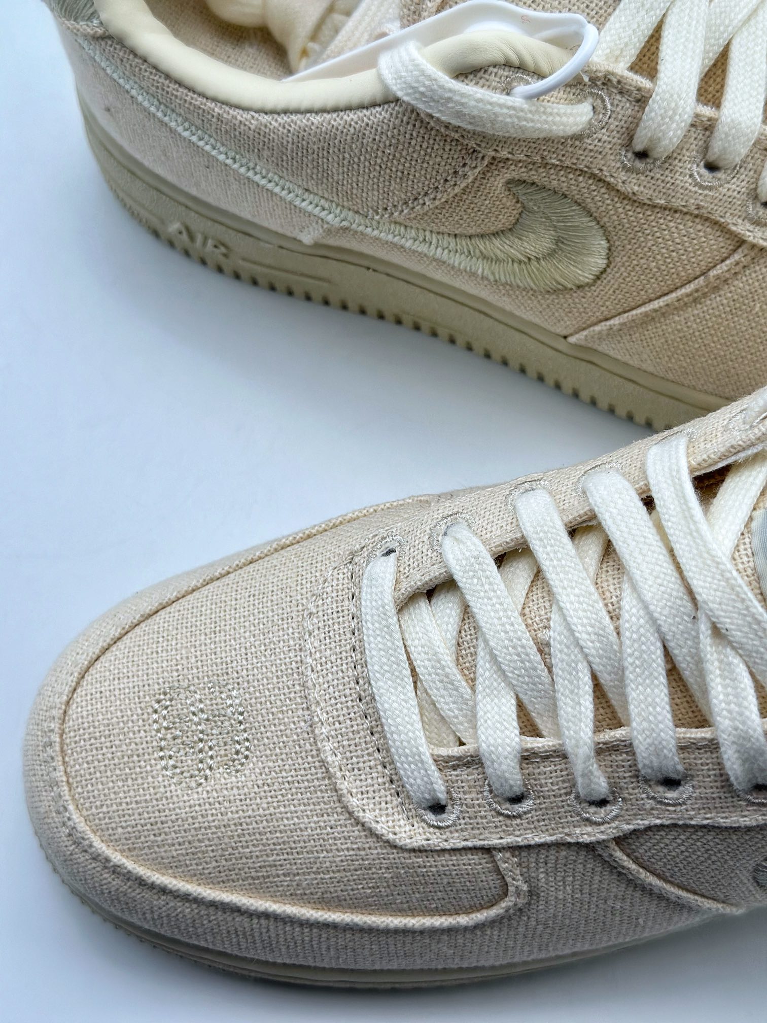 Nike Air Force 1 Low 07 x Stussy 斯图西联名米白 8