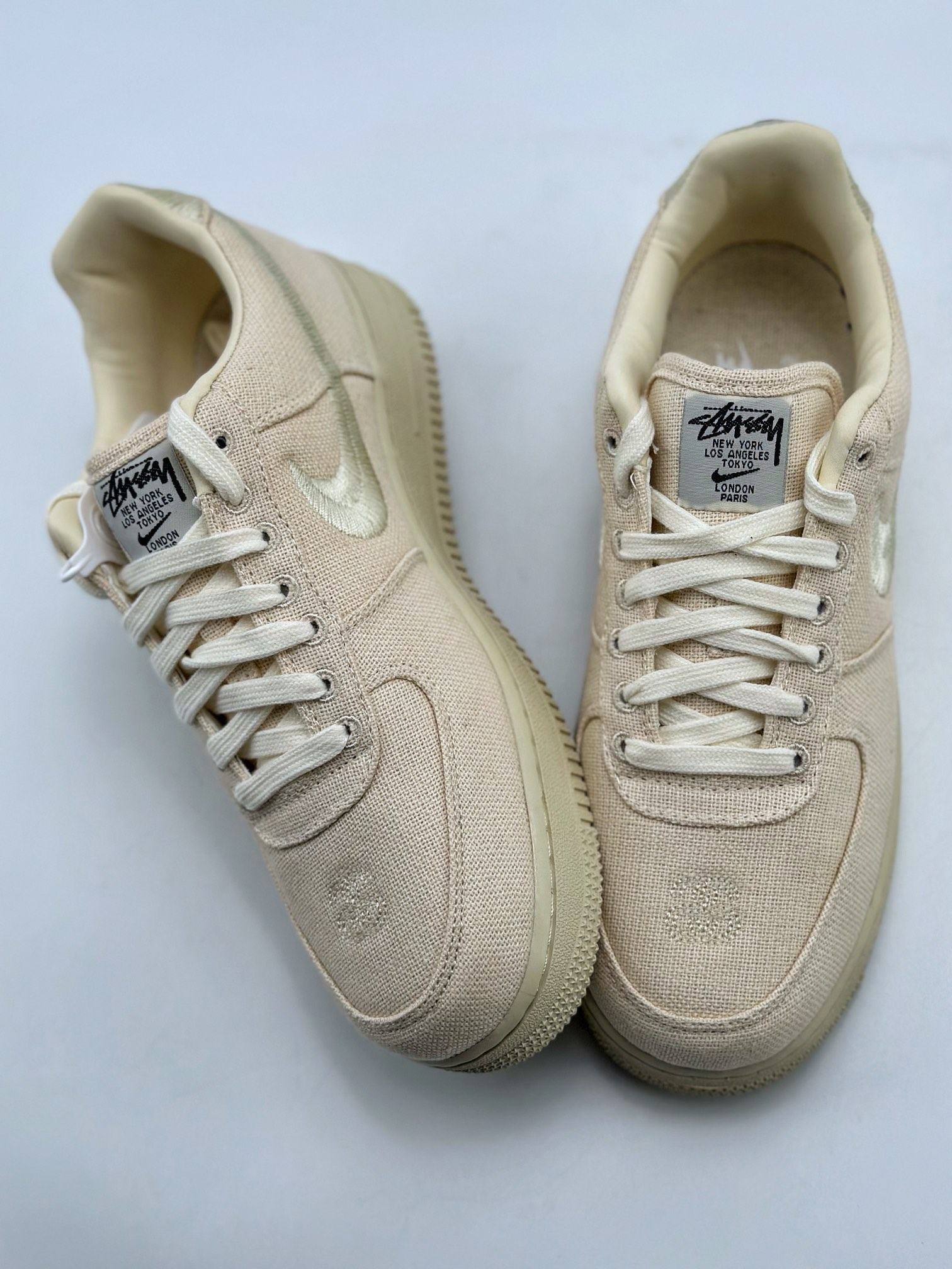 Nike Air Force 1 Low 07 x Stussy 斯图西联名米白 2
