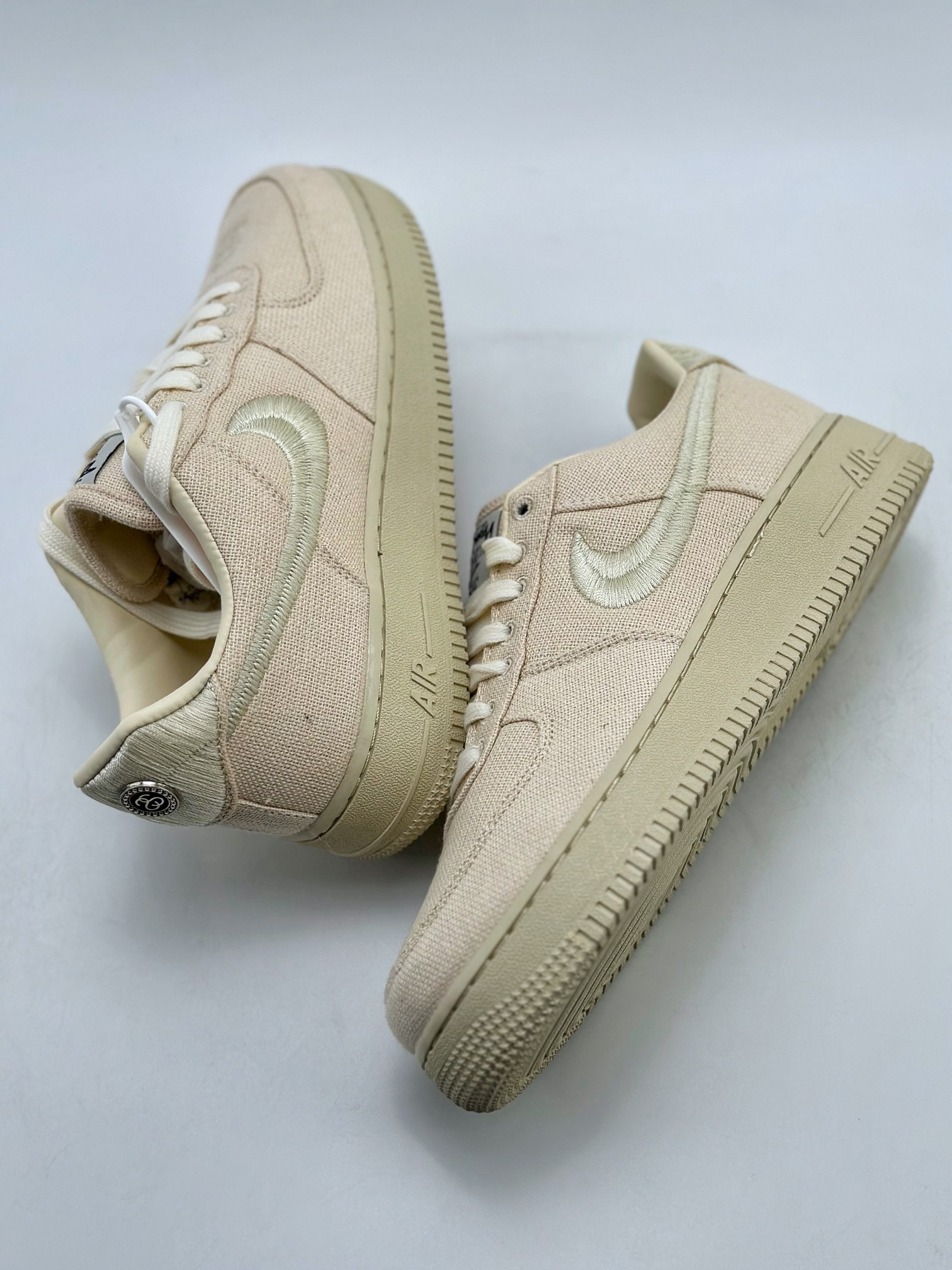 Nike Air Force 1 Low 07 x Stussy 斯图西联名米白 3