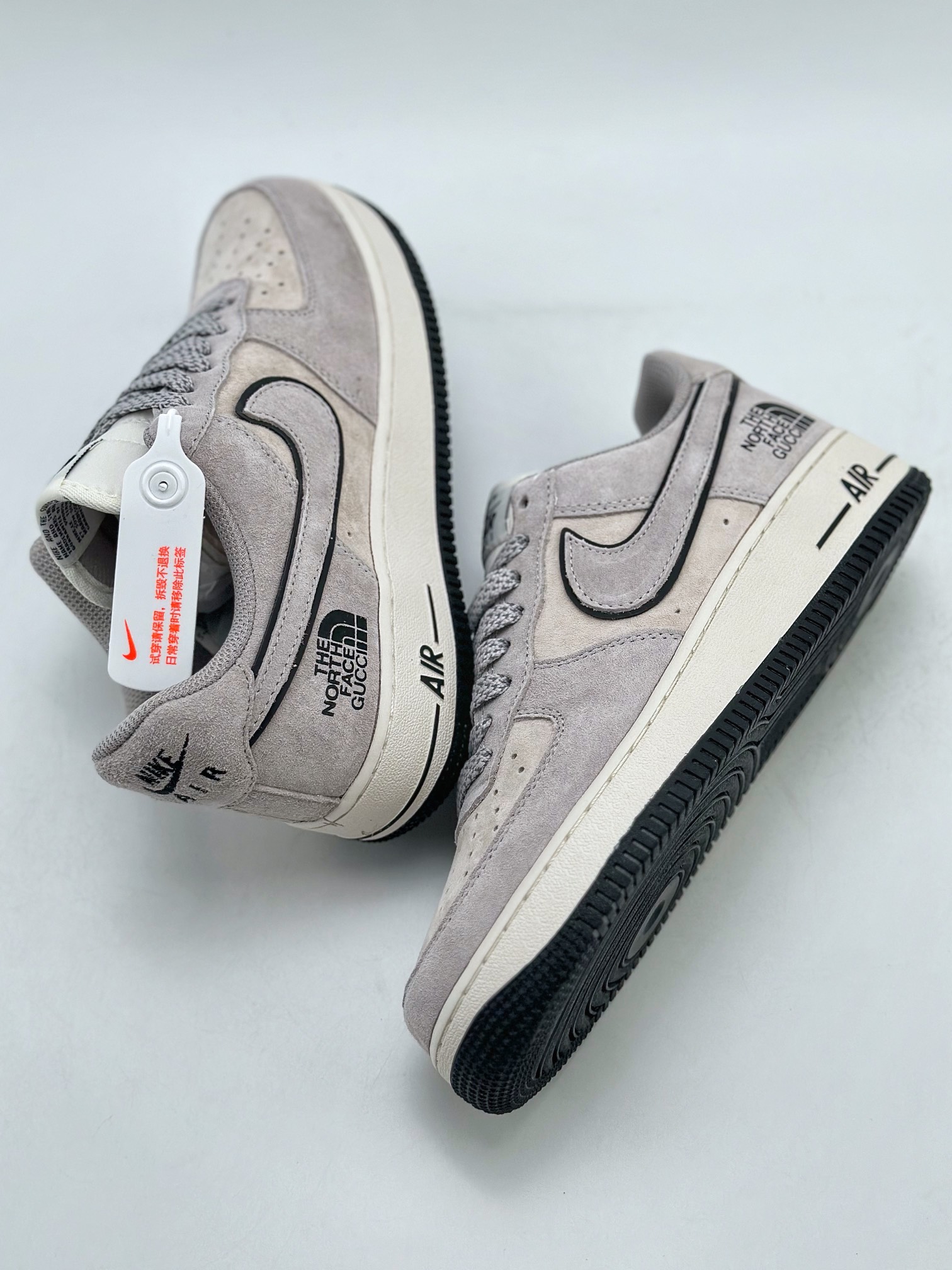 220 Nike Air Force 1 Low 07 x The North Face 北面灰麂皮 HD9999-002