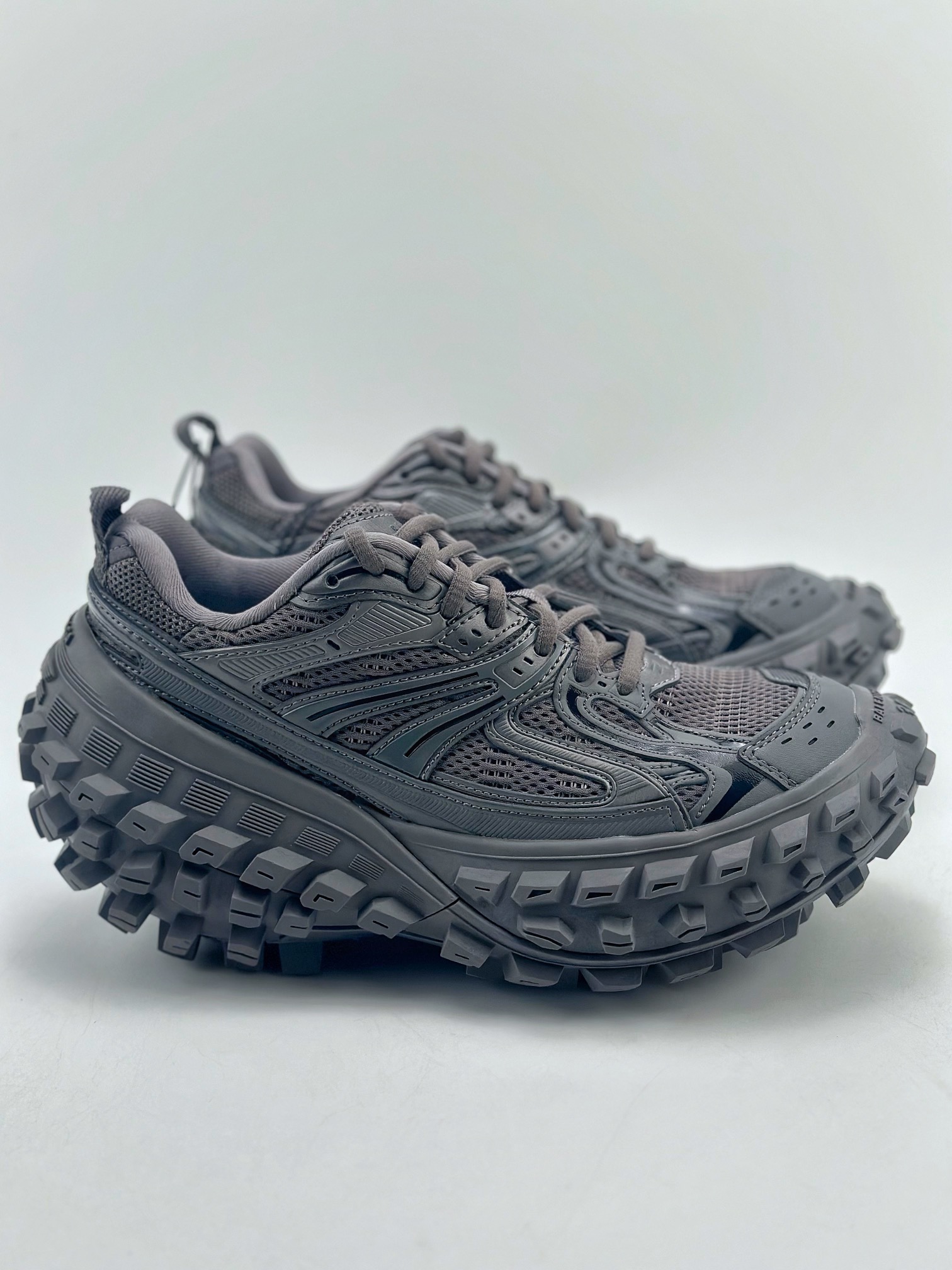 新货🚀#大 狂野外型堪称鞋界战车,法国奢侈品牌-巴黎世家BALENCIAGA Defender Rubber Platform 4
