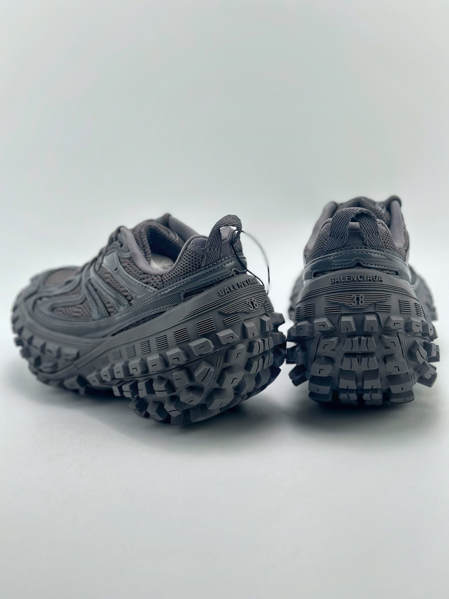 新货🚀#大 狂野外型堪称鞋界战车,法国奢侈品牌-巴黎世家BALENCIAGA Defender Rubber Platform 5