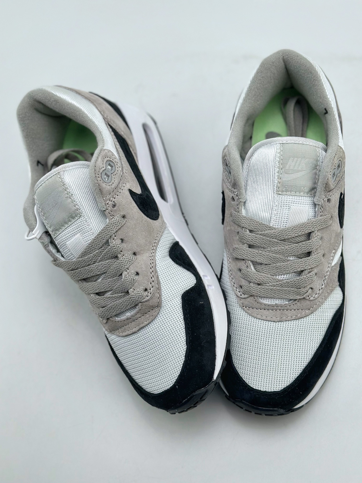 Nike Air Max 1 '86 "Light Silver" grey-black retro casual running shoes 2
