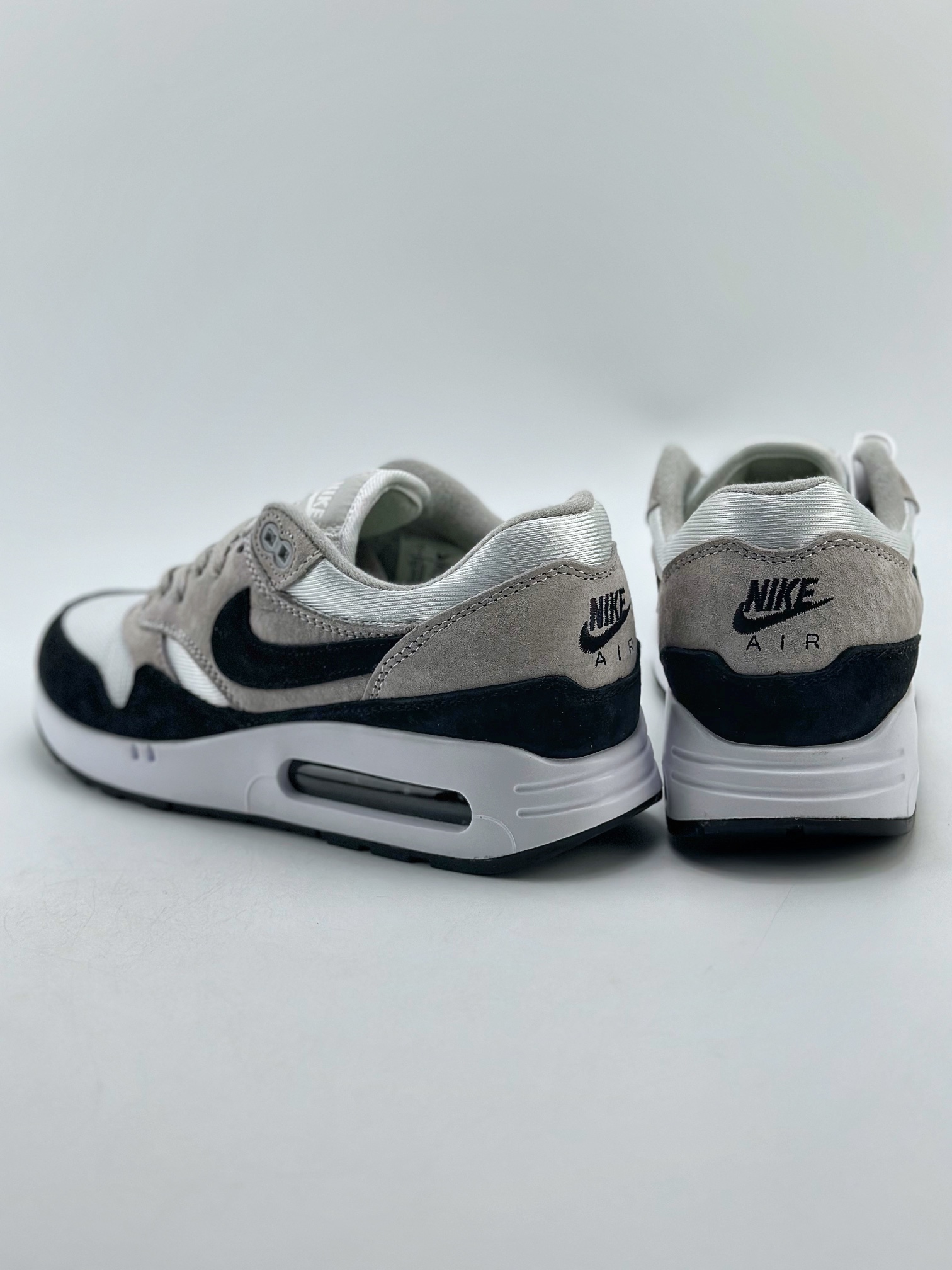 Nike Air Max 1 '86 "Light Silver" grey-black retro casual running shoes 5