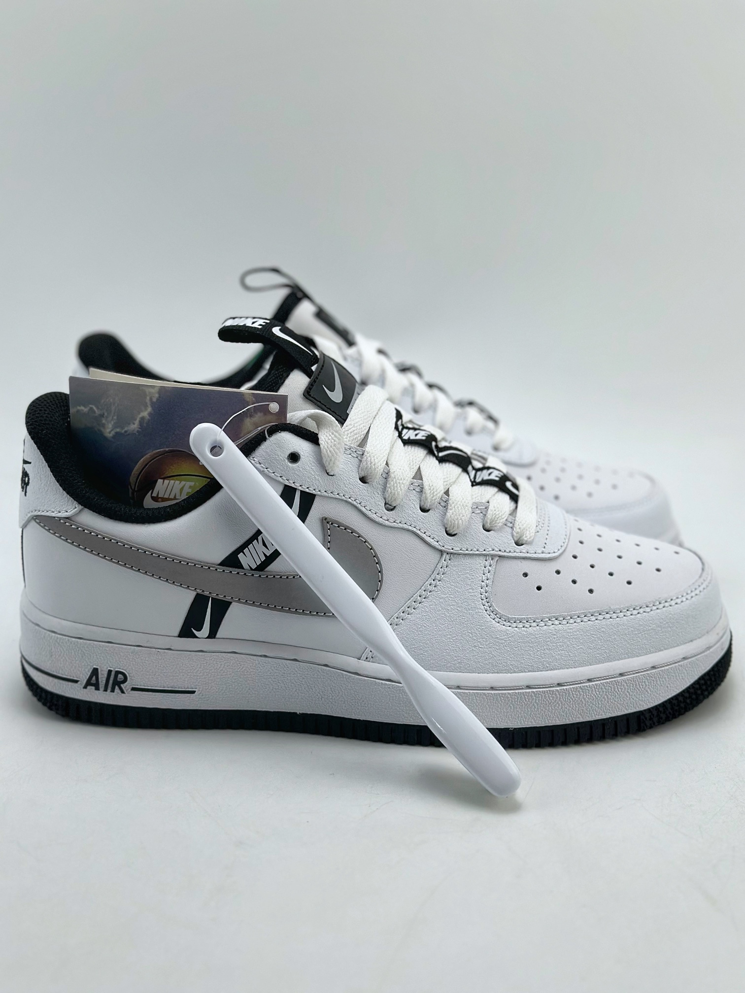 Nike Air Force 1 Low 07 Black White Grey 4