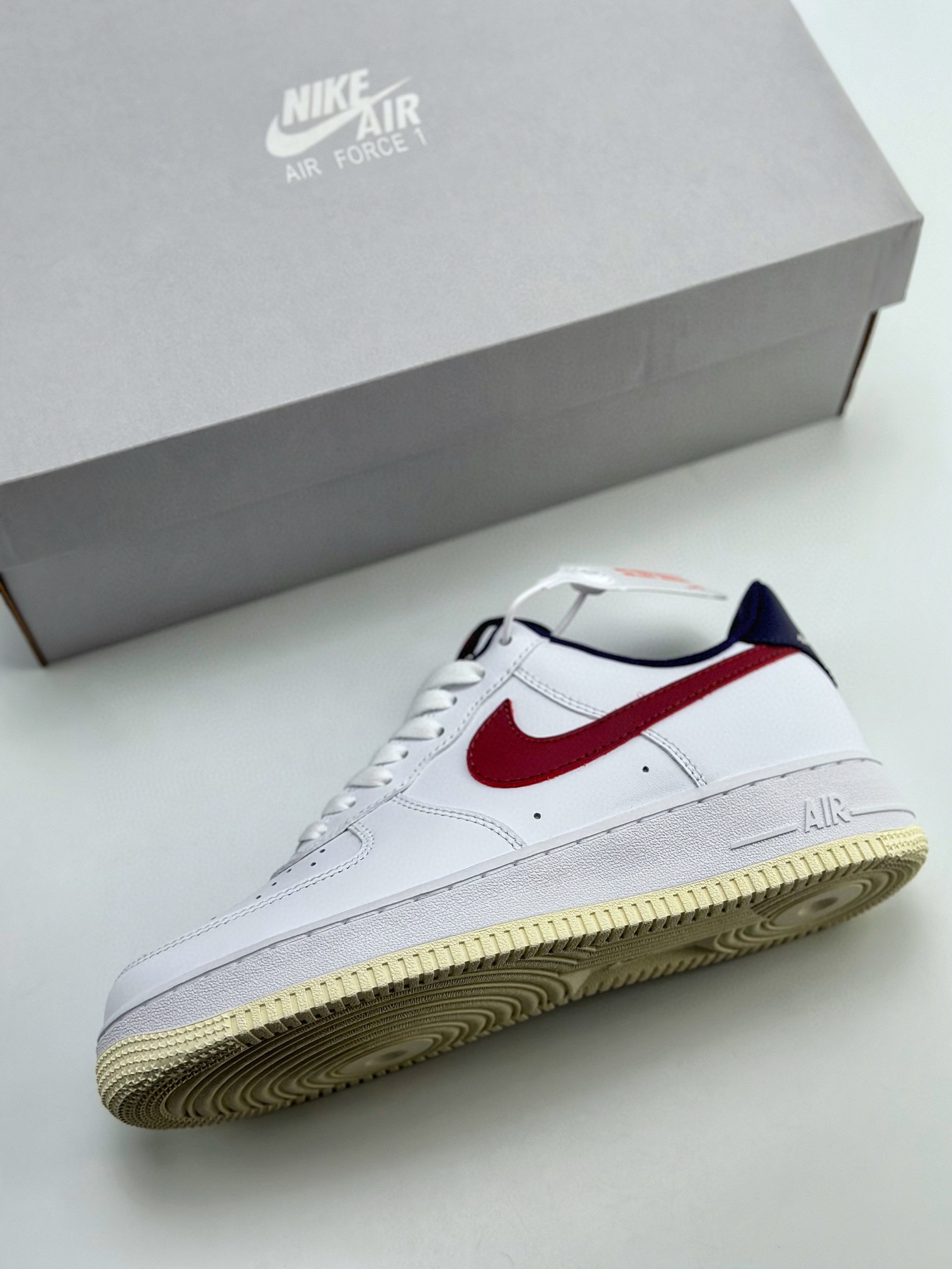 Nike Air Force 1 Low 07 "From Nike To You" Red and Blue Mismatched 7