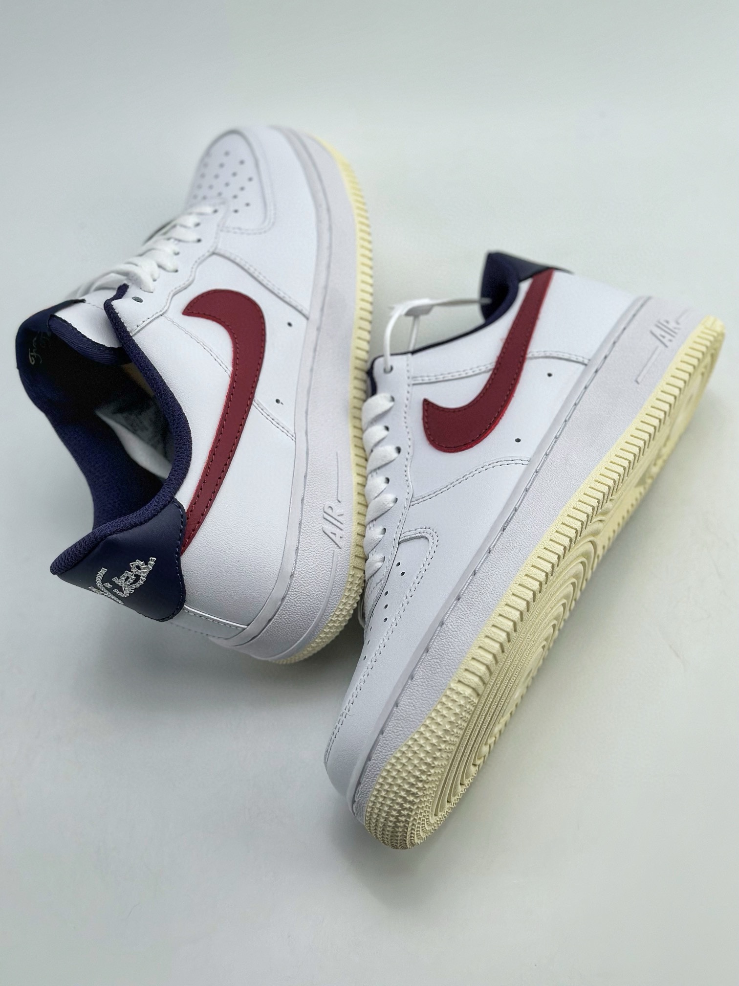 Nike Air Force 1 Low 07 "From Nike To You" Red and Blue Mismatched 3