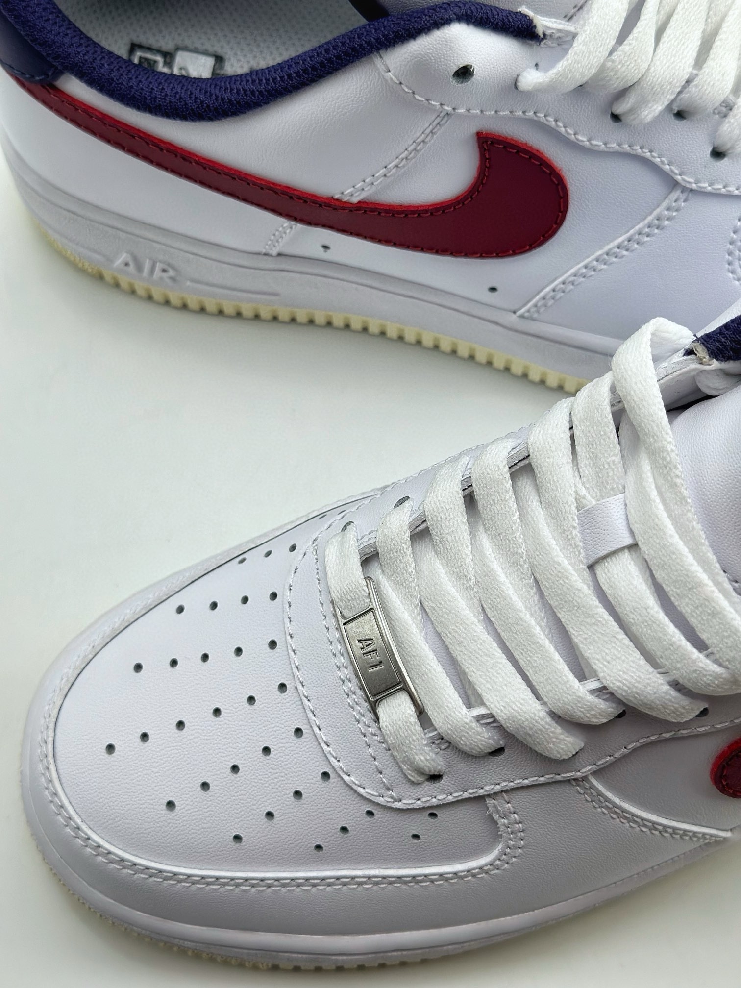Nike Air Force 1 Low 07 "From Nike To You" Red and Blue Mismatched 8