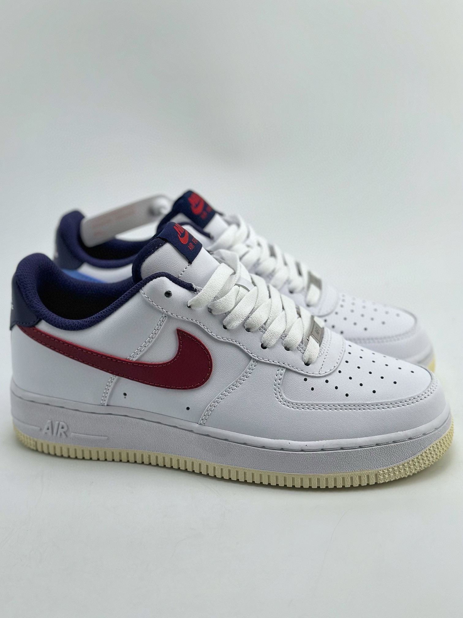 Nike Air Force 1 Low 07 "From Nike To You" Red and Blue Mismatched 4