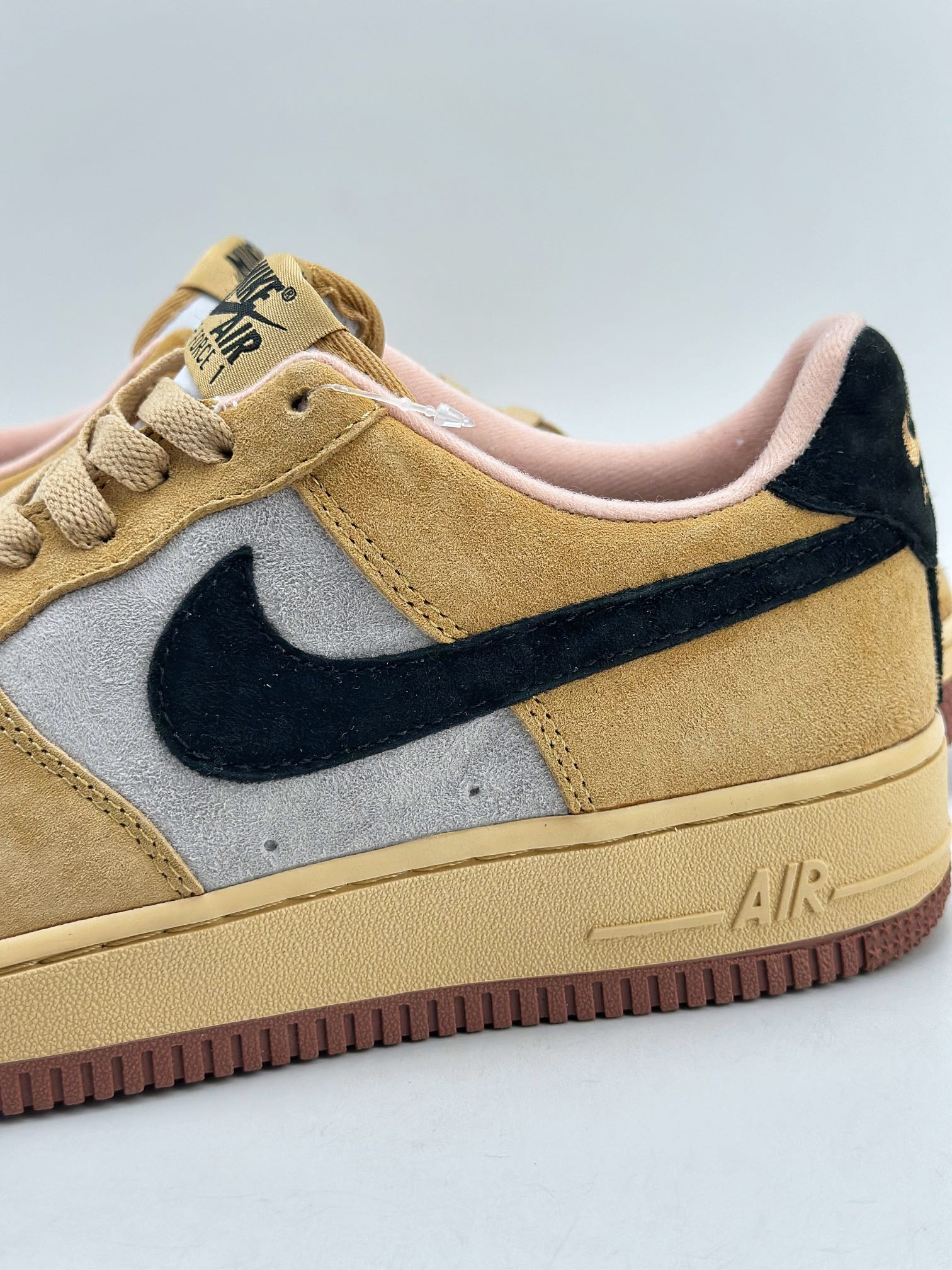 Nike Air Force 1 Low '07 Black Yellow Grey 9
