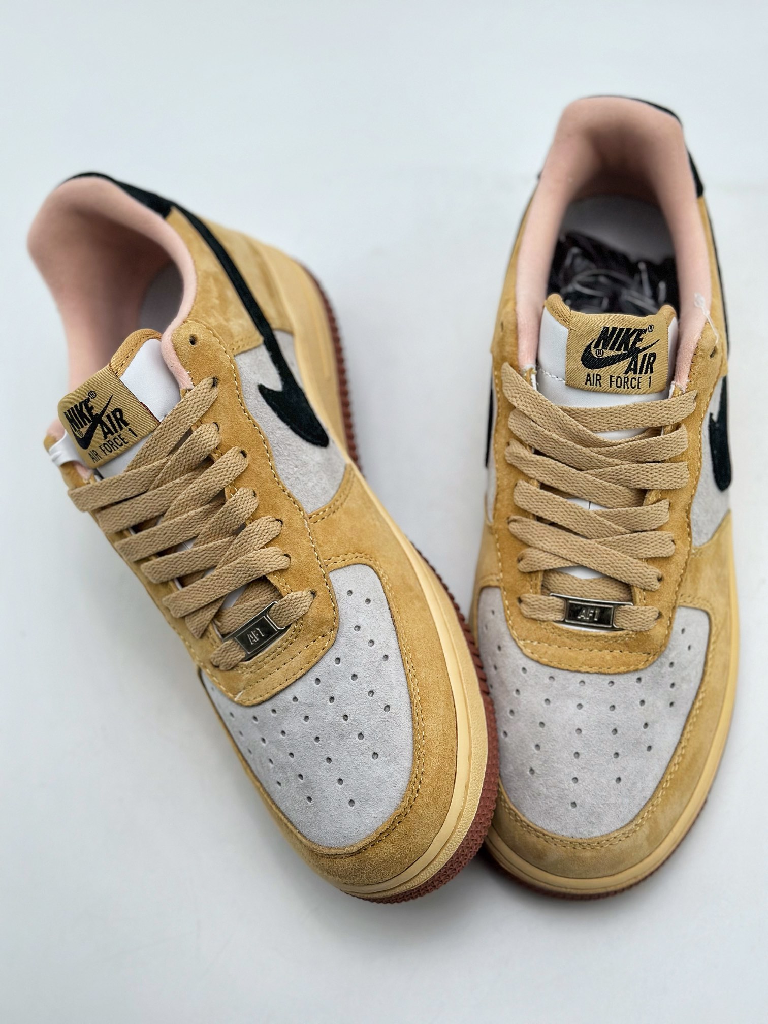 Nike Air Force 1 Low '07 Black Yellow Grey 2