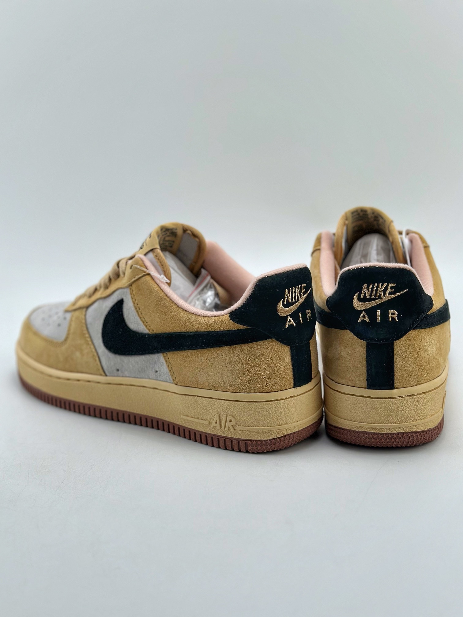 Nike Air Force 1 Low '07 Black Yellow Grey 5