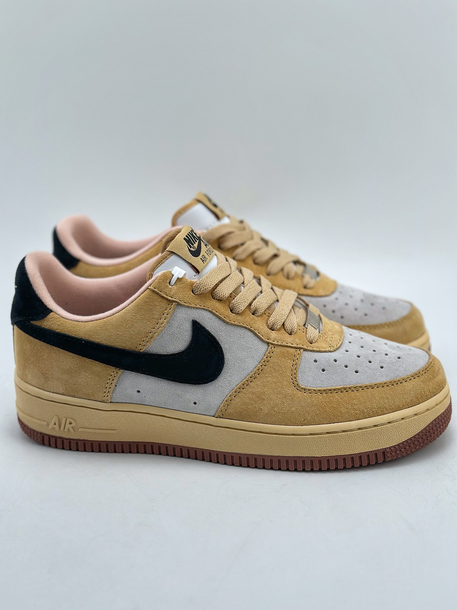 Nike Air Force 1 Low '07 Black Yellow Grey 4