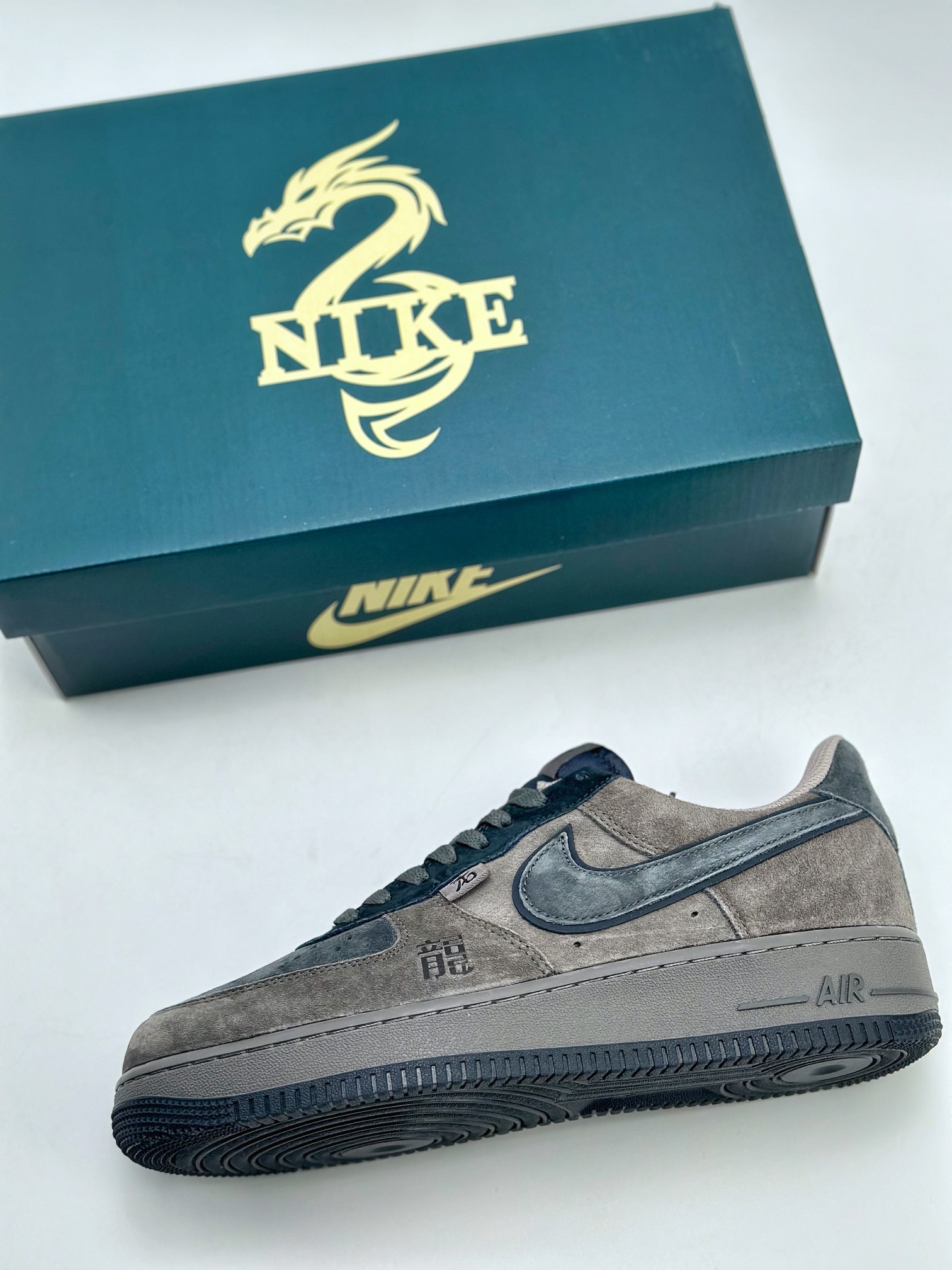 Nike Air Force 1 Low 07 Year of the Dragon Limited Edition Black Blue 7