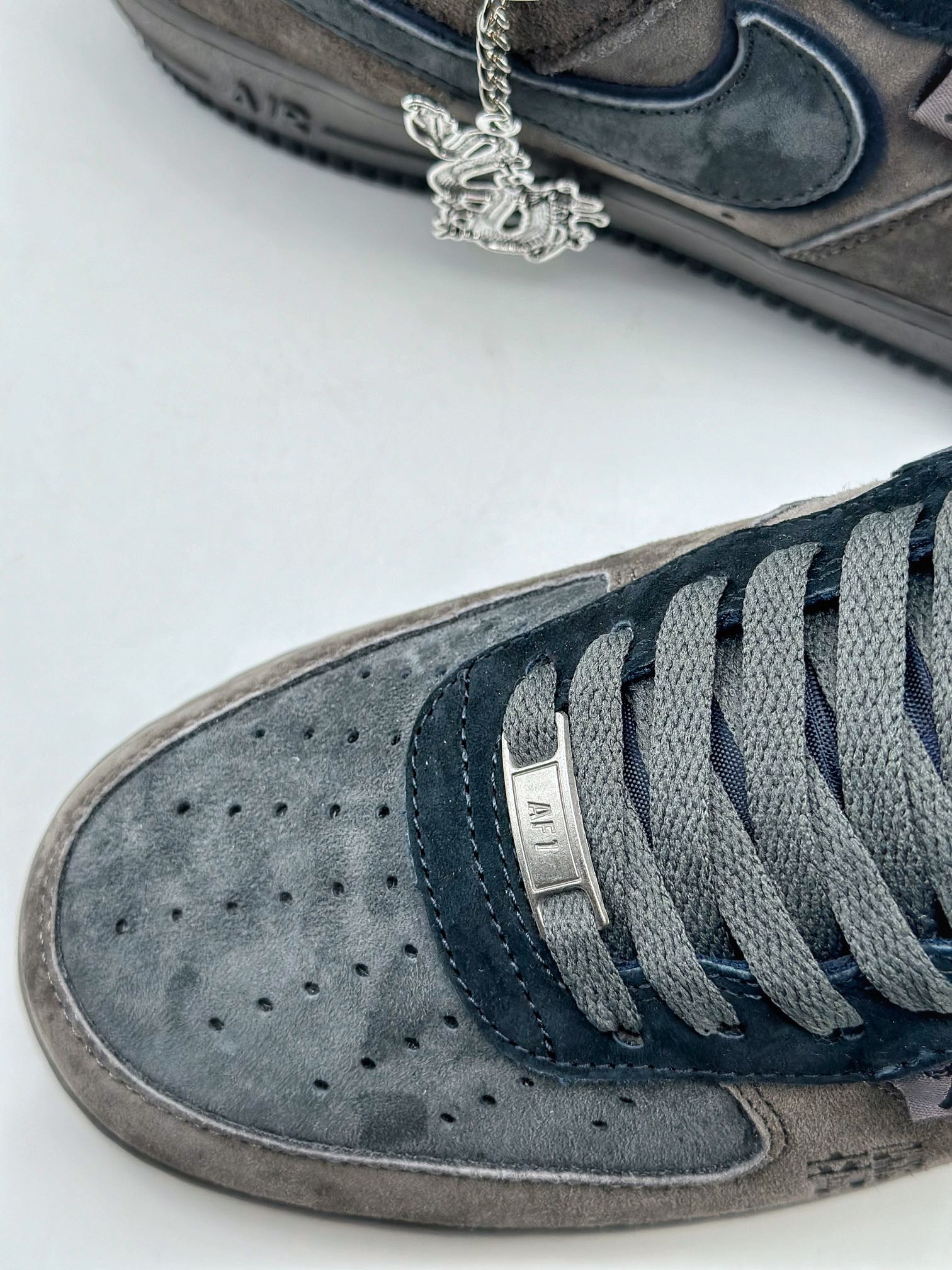 Nike Air Force 1 Low 07 Year of the Dragon Limited Edition Black Blue 8