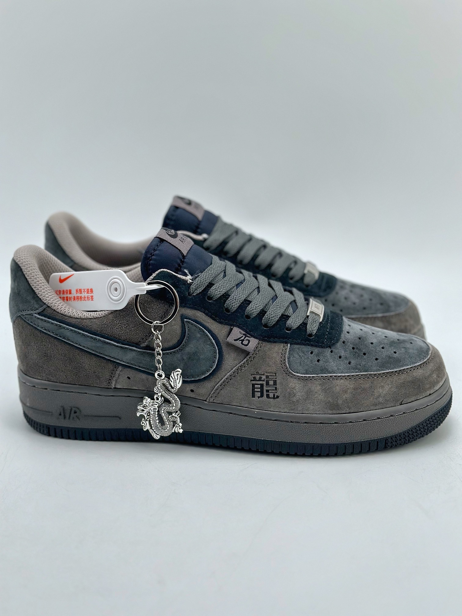 Nike Air Force 1 Low 07 Year of the Dragon Limited Edition Black Blue 4