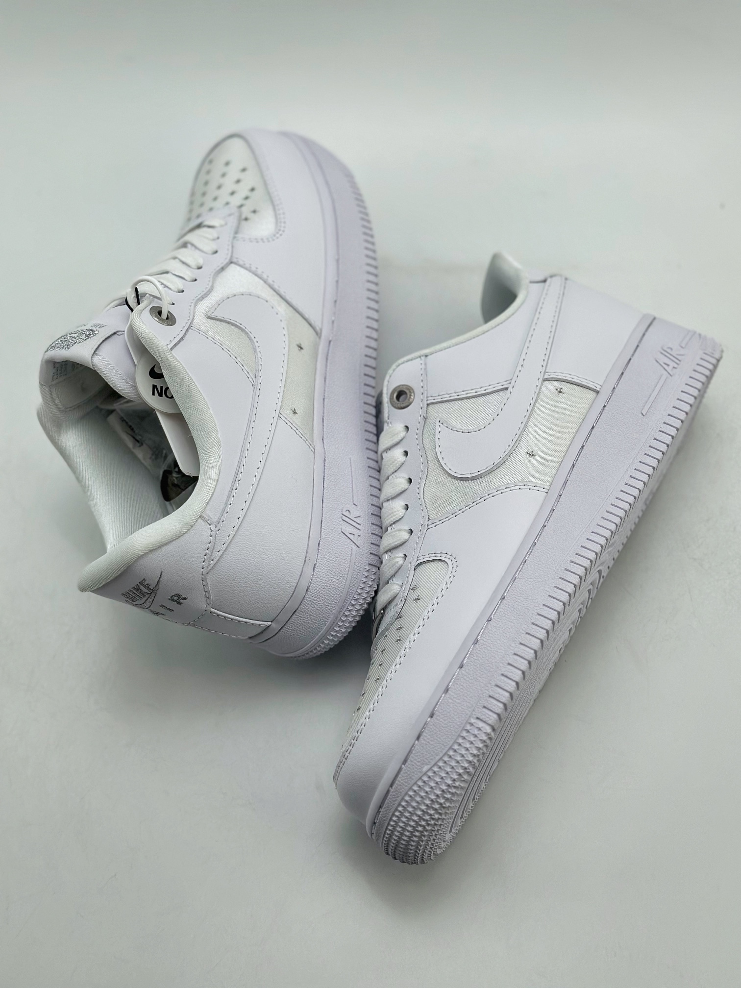 Nike Air Force 1 Low '07 Stitched White Silk 3
