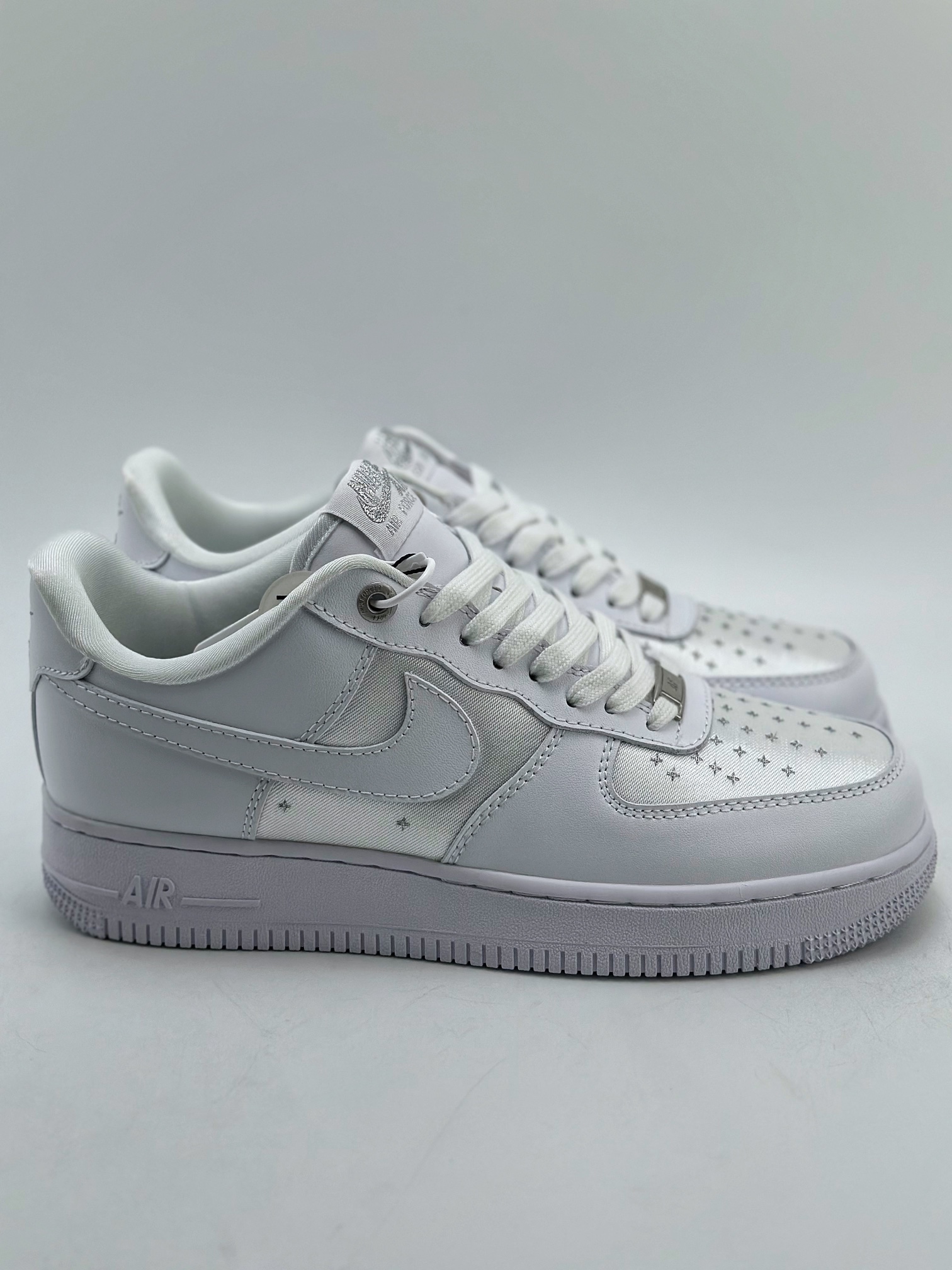 Nike Air Force 1 Low '07 Stitched White Silk 4