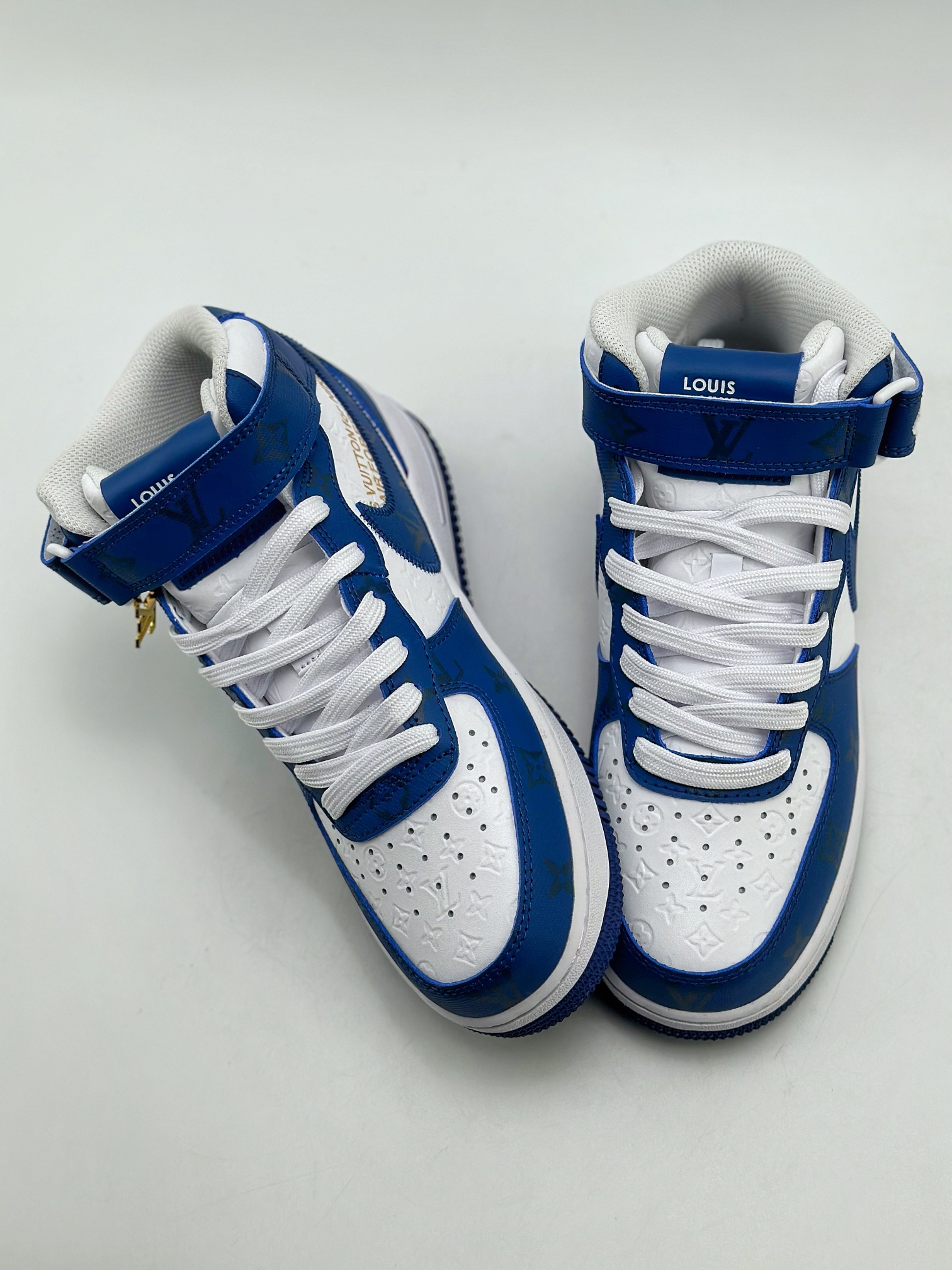 Nike Air Force 1 Mid 07 x Louis Vuitton 白蓝 2