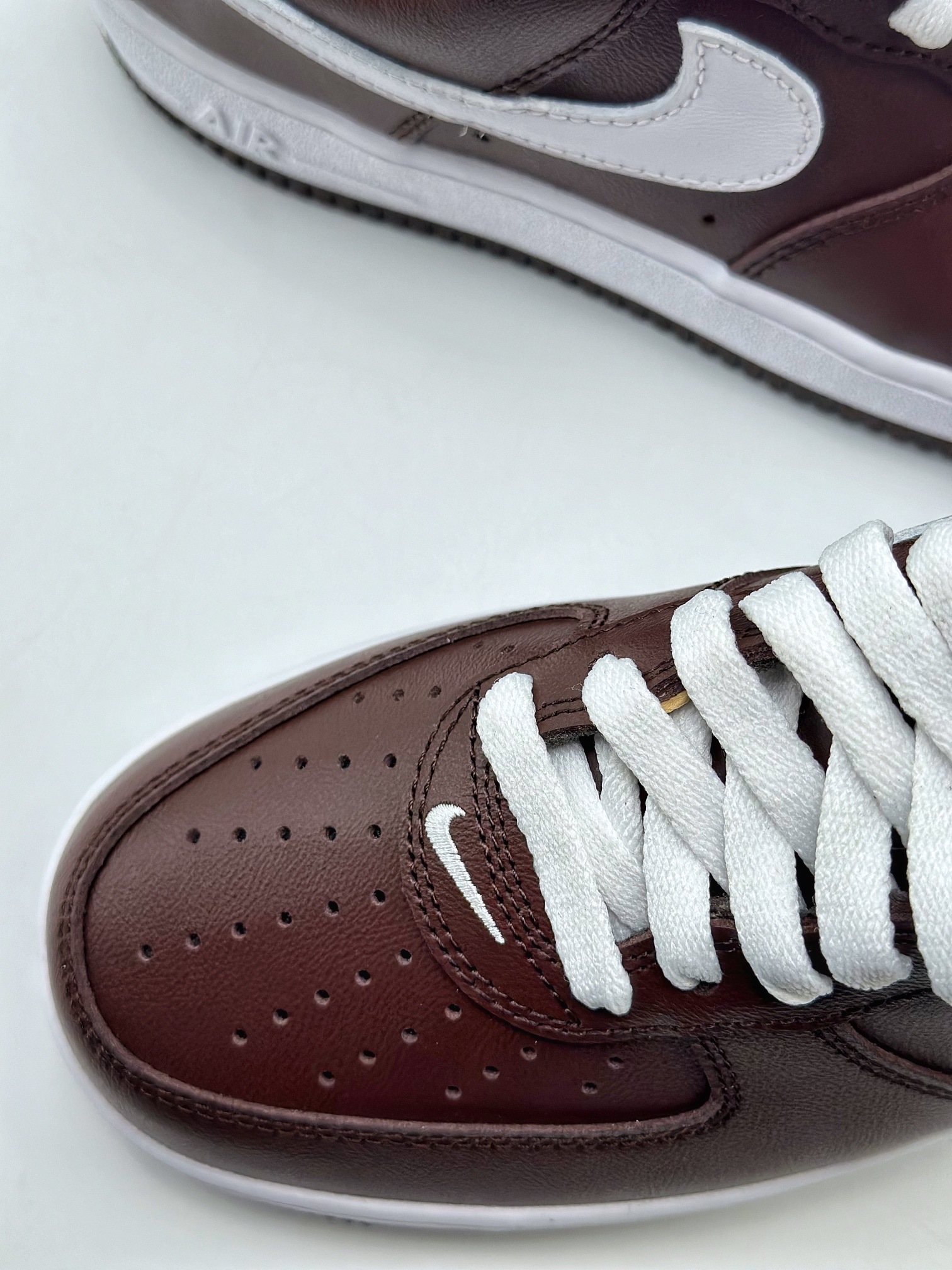 Nike Haute Couture Classic Luxury Leather Loafer Shoe Ref 8