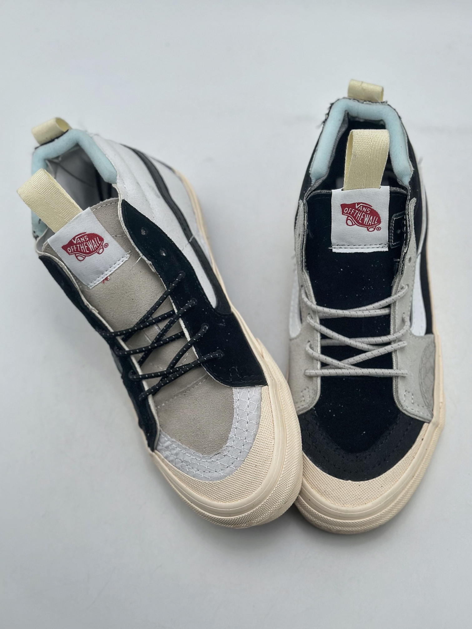 180 A.B.C x Vans Sk8-Hi EXT 范斯联名高帮板鞋熊猫黑白鸳鸯鞋男女休闲鞋 VN000BW6BZW