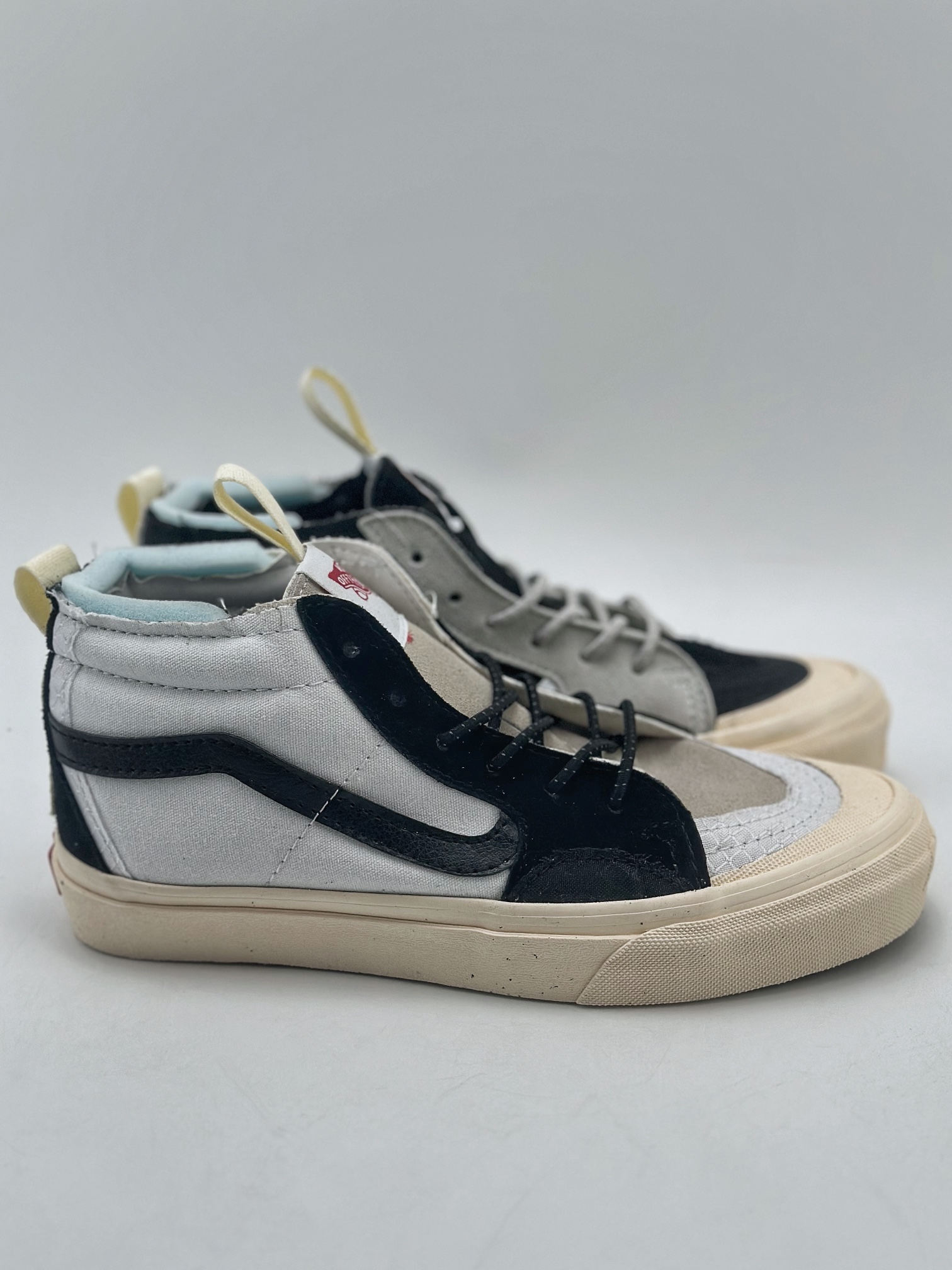 180 A.B.C x Vans Sk8-Hi EXT 范斯联名高帮板鞋熊猫黑白鸳鸯鞋男女休闲鞋 VN000BW6BZW