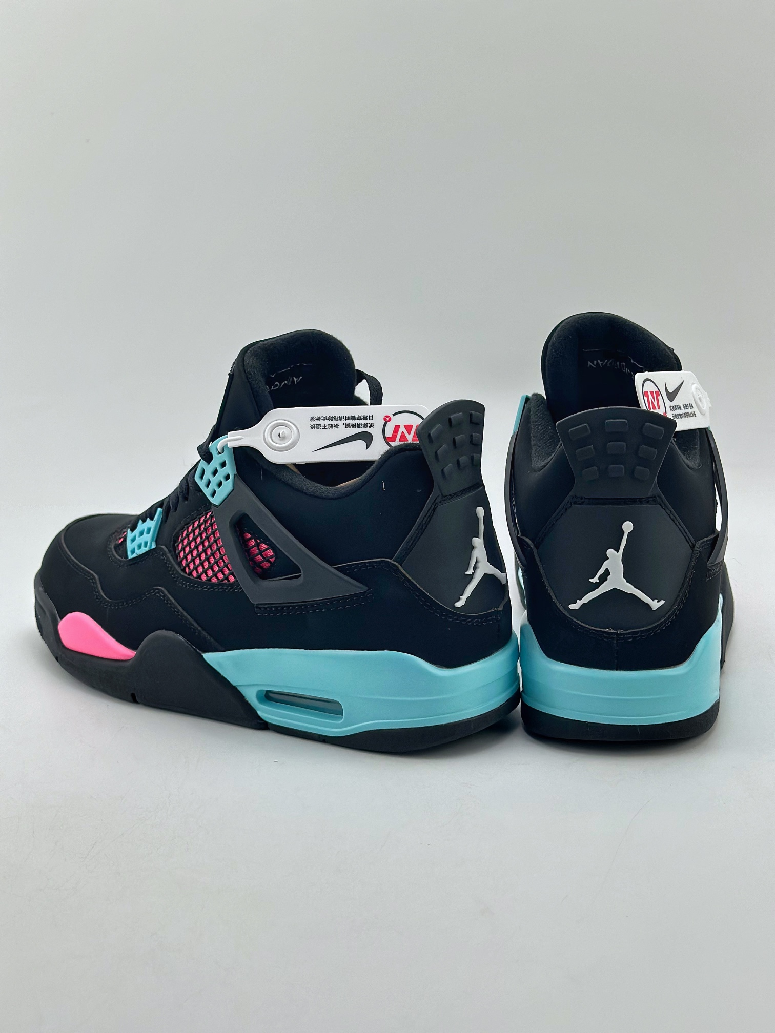 260 Air Jordan 4 Retro 黑蓝粉  AQ9129-004