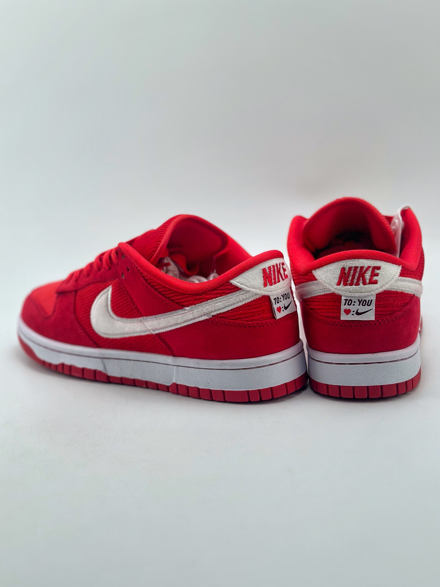 NIKESBDunkLowGSValentinesDay灯芯绒情人节公司级出品极力推荐原装头层材料独家版