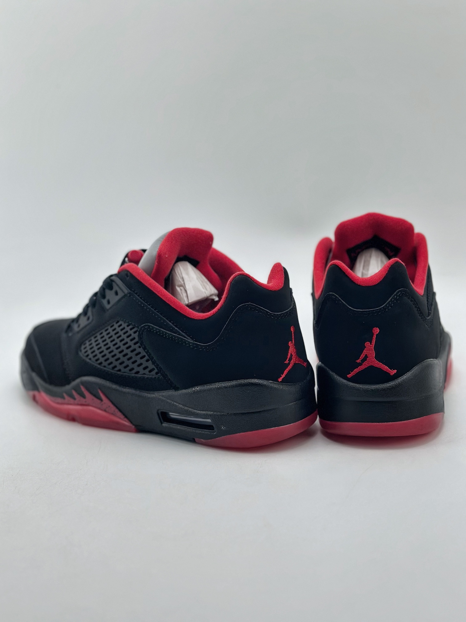 260 Air Jordan 5 Retro Low Alternate 90 黑红色  819171-001