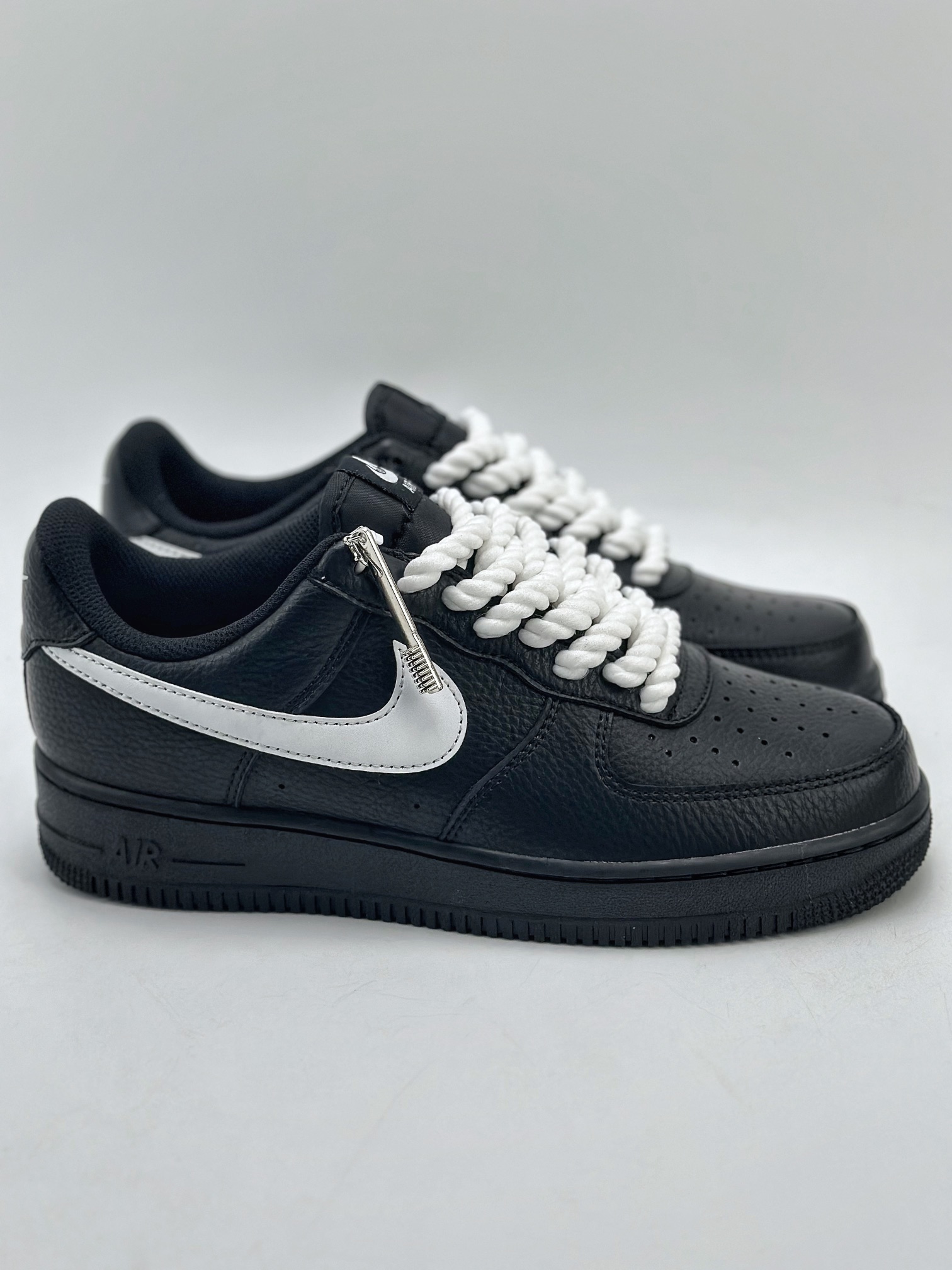 220 Nike Air Force 1 Low 07 黑武士麻绳