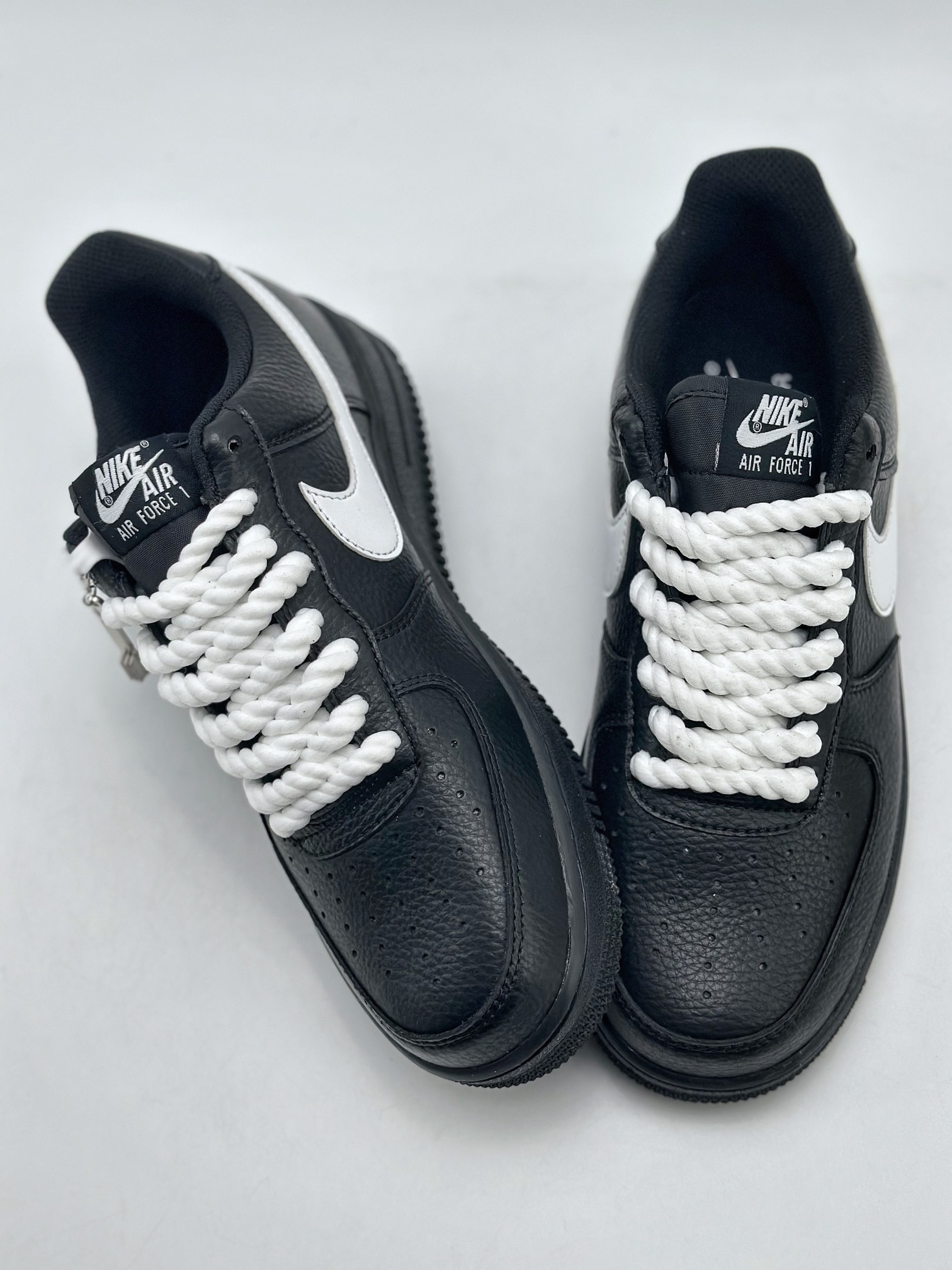 220 Nike Air Force 1 Low 07 黑武士麻绳