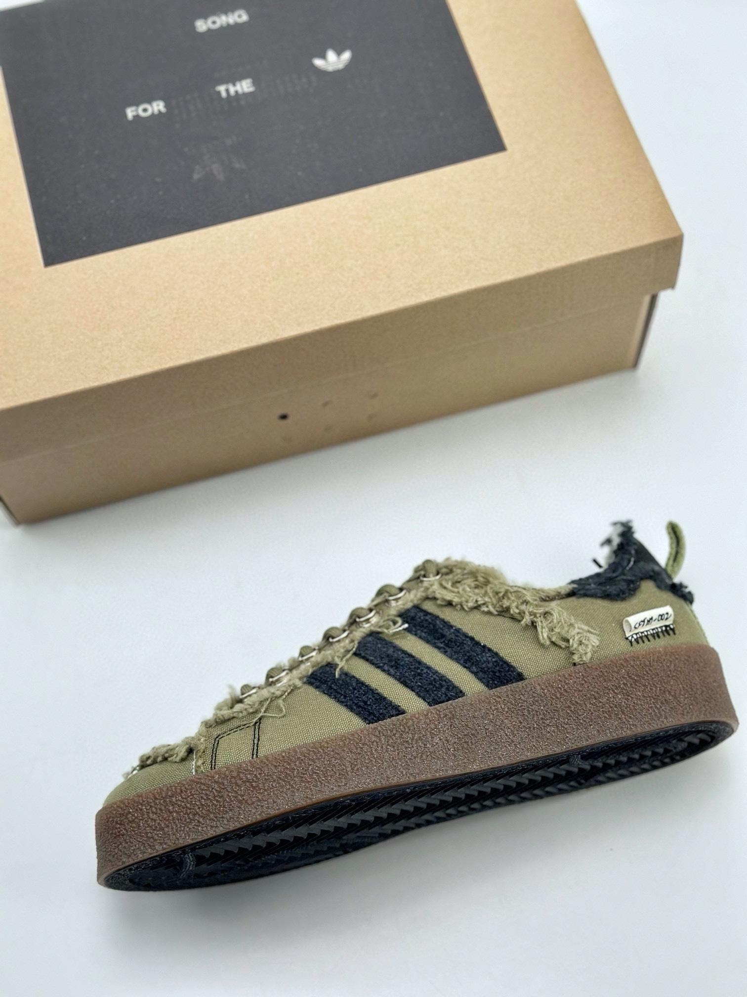 160 Adidas adidas Campus 80S x SONG FOR THE MUTE 最新联名复古破坏工艺帆布 ID4792