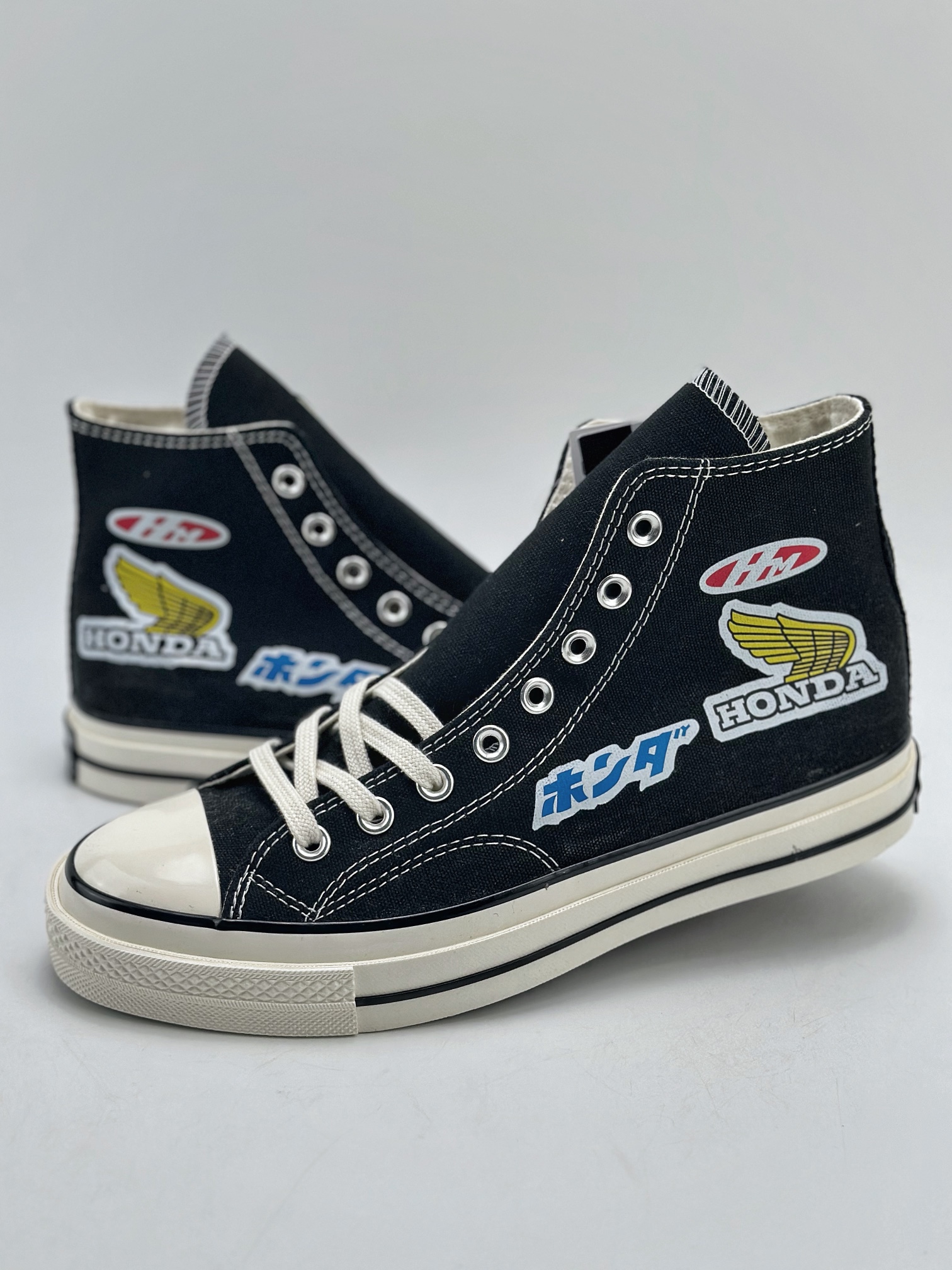 150 Converse匡威限定本田首次联名 CONVERSE＆HONDA  运动休闲高帮帆布鞋 162050C