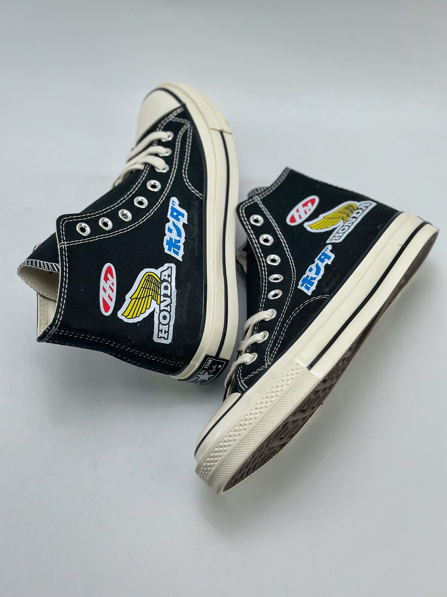 150 Converse匡威限定本田首次联名 CONVERSE＆HONDA  运动休闲高帮帆布鞋 162050C