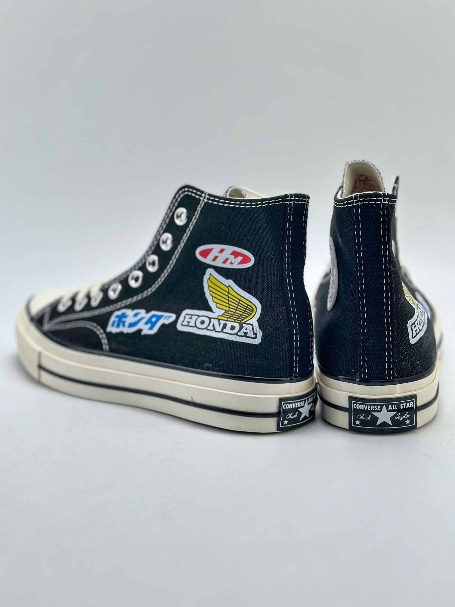 150 Converse匡威限定本田首次联名 CONVERSE＆HONDA  运动休闲高帮帆布鞋 162050C