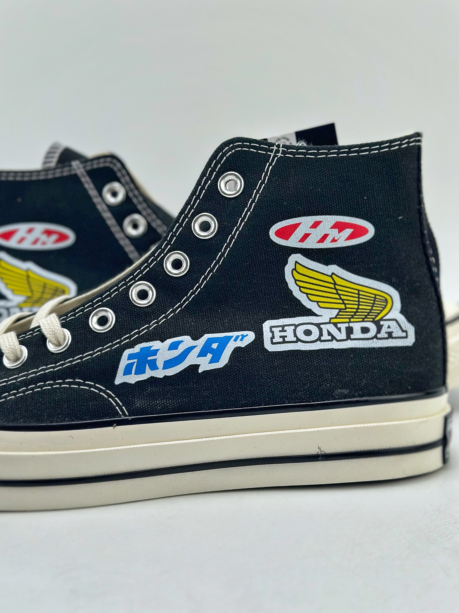 150 Converse匡威限定本田首次联名 CONVERSE＆HONDA  运动休闲高帮帆布鞋 162050C