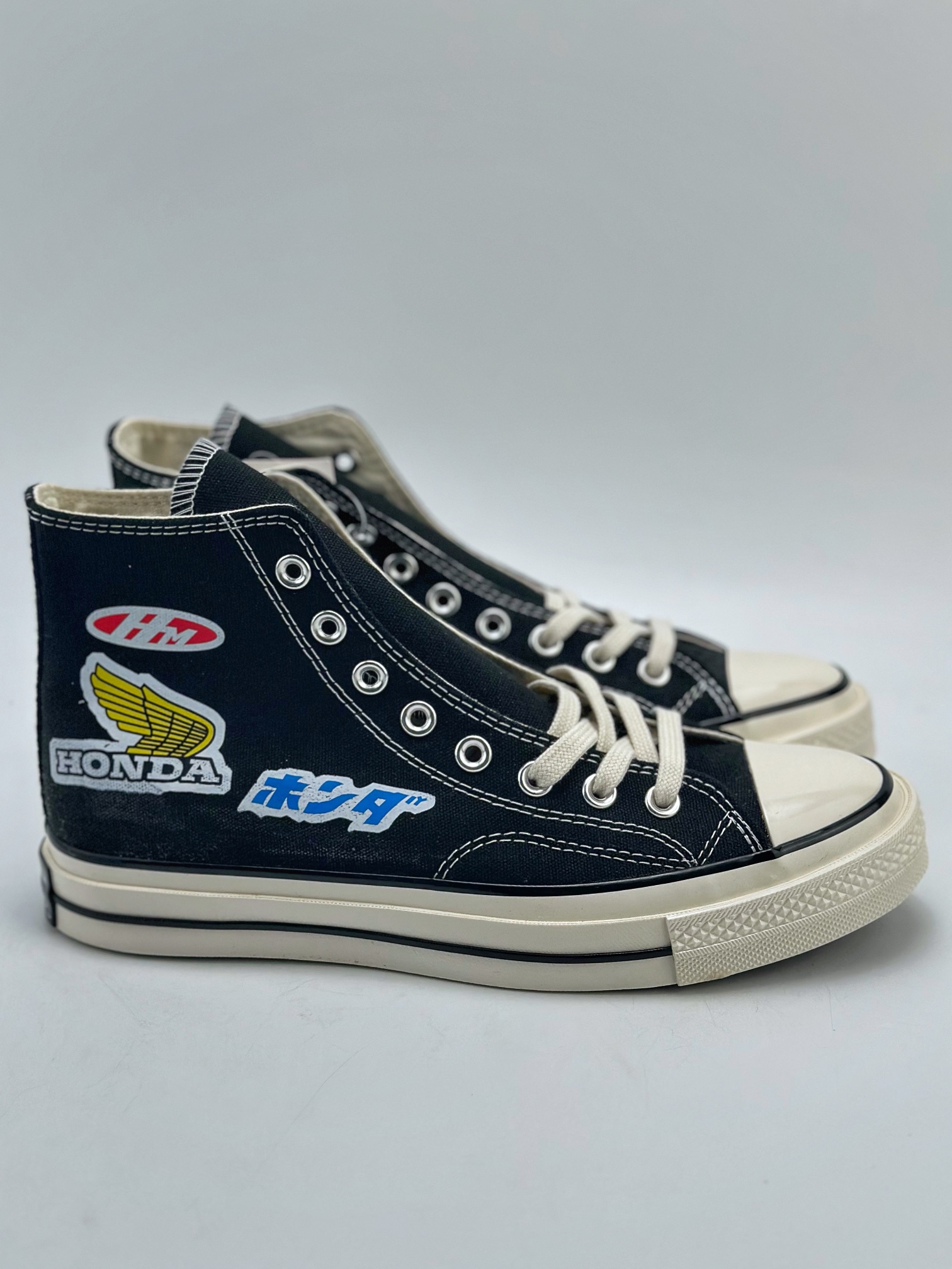 150 Converse匡威限定本田首次联名 CONVERSE＆HONDA  运动休闲高帮帆布鞋 162050C