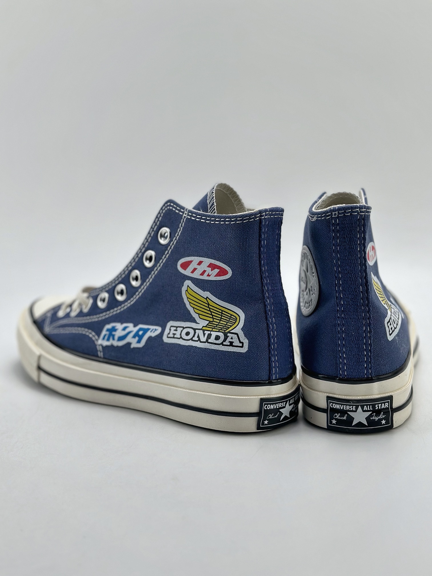 150 Converse匡威限定本田首次联名 CONVERSE＆HONDA  运动休闲高帮帆布鞋 162055C