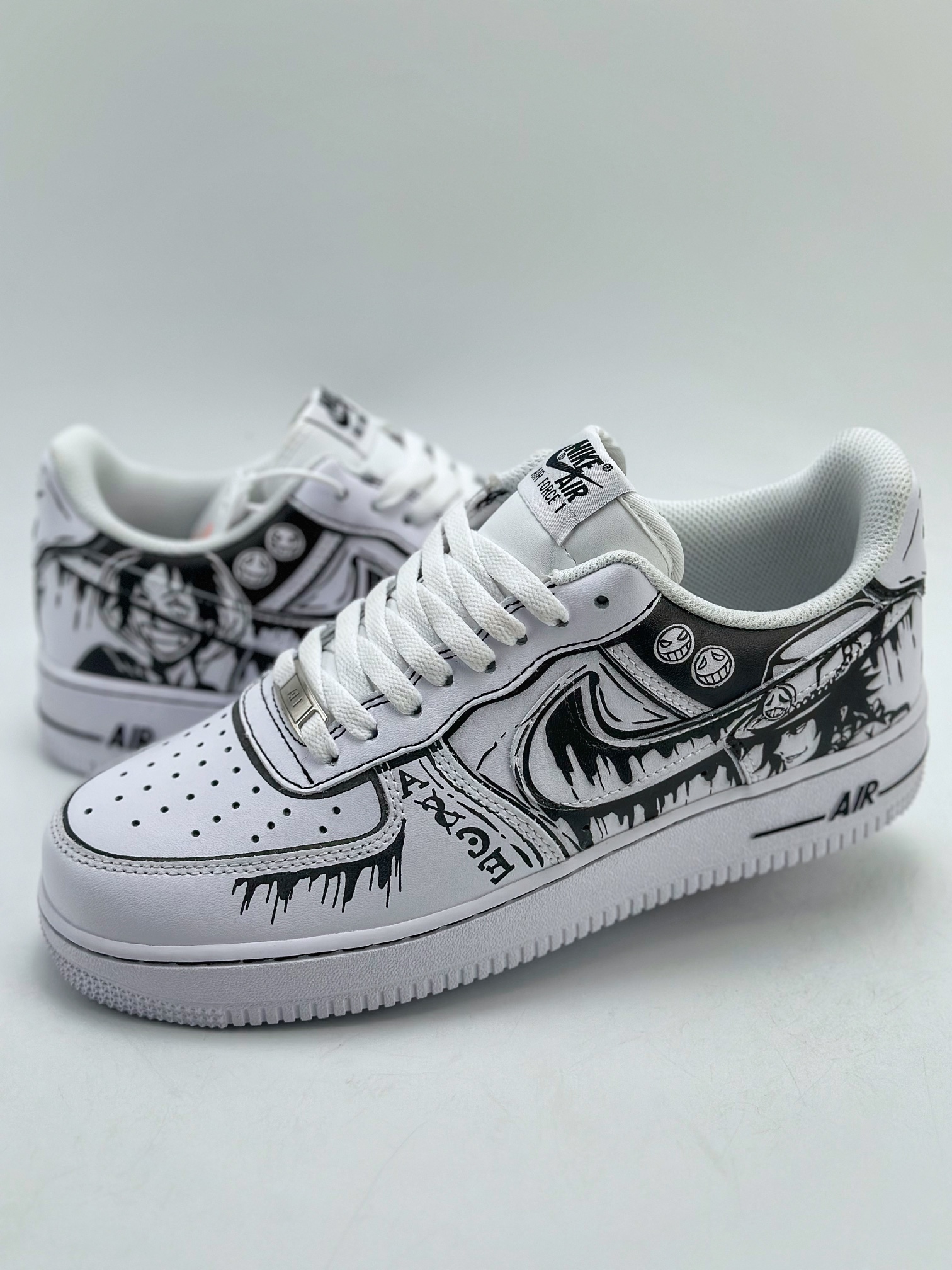 260 Nike Air Force 1 Low 07 海贼王漫画涂鸦 CW2288-301