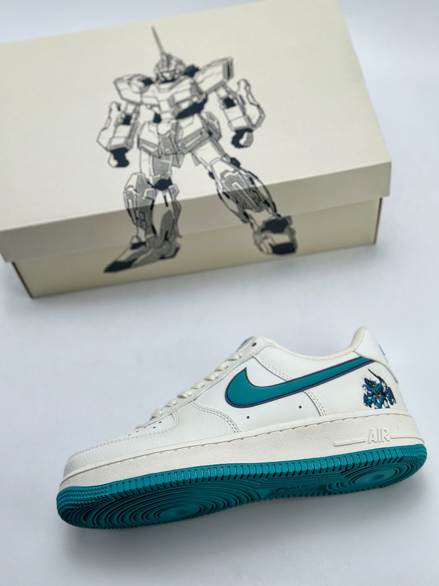 200 Nike Air Force 1 Low 07 机甲白绿 KK1256-659